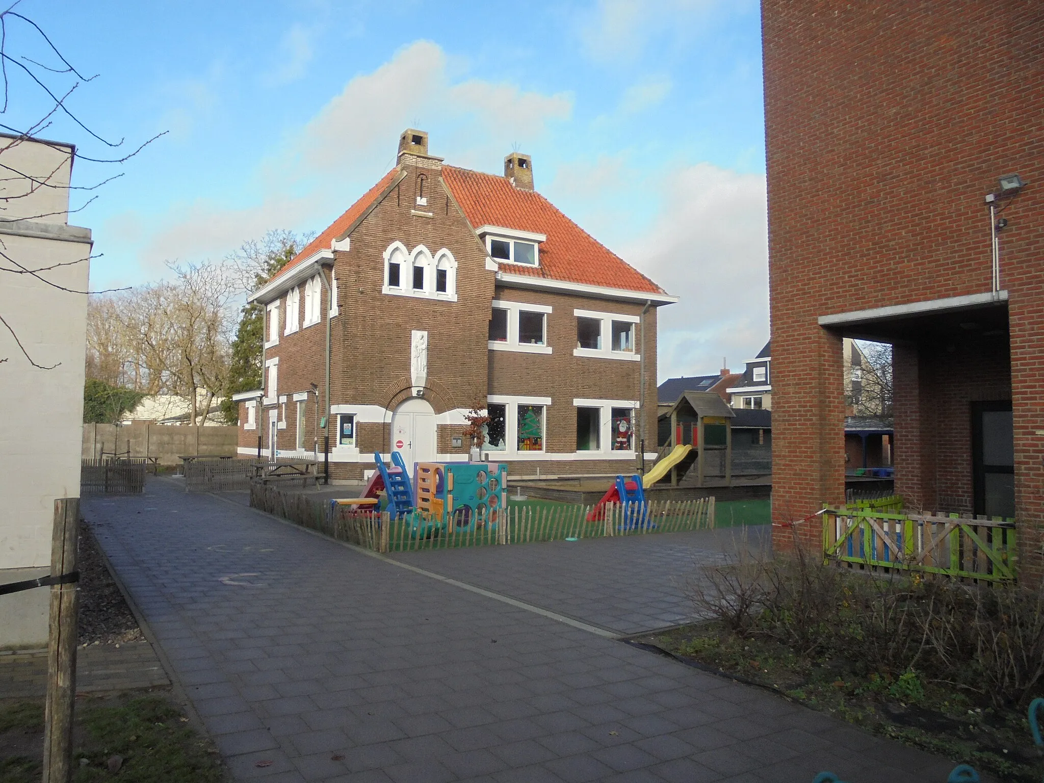 Photo showing: Voormalig klooster - Priemwegel - Beke - Lievegem - Oost-Vlaanderen - België.