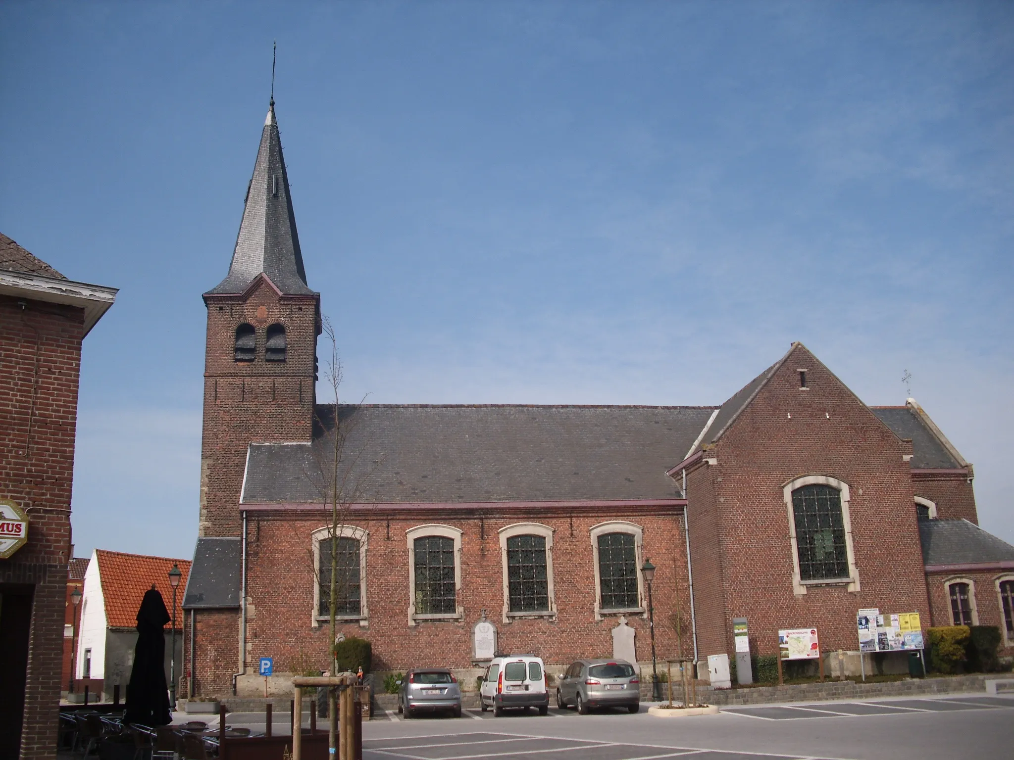 Photo showing: Sint-Pharildiskerk - Smetlededorp - Smetlede - Lede - Oost-Vlaanderen - België