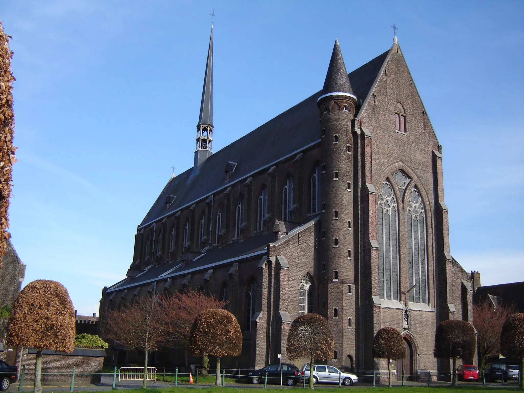 Photo showing: Church of the beguinage Groot Begijnhof Sint-Amandsberg. Sint-Amandsberg, Gent, East Flanders, Belgium