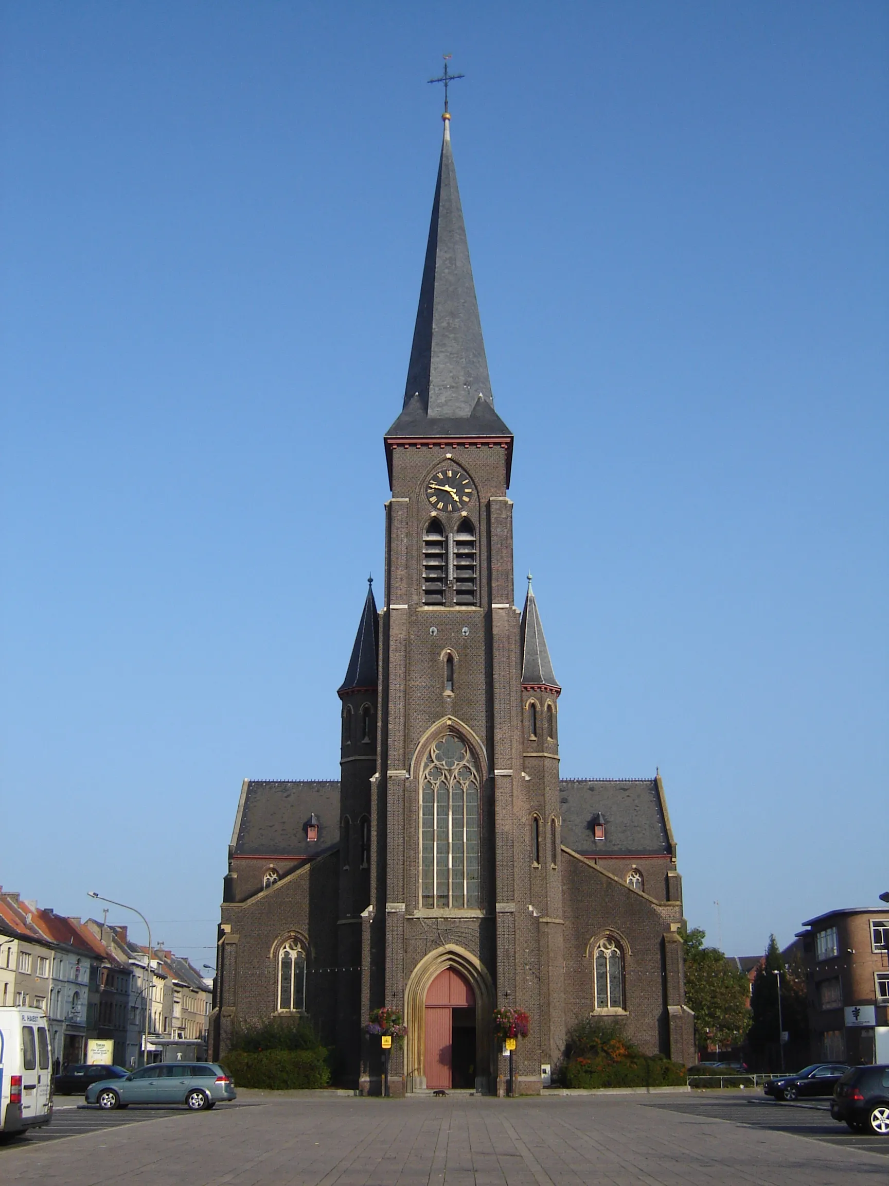 Photo showing: Church of Saint Livinus in Ledeberg, Gent. Gent, East Flanders, Belgium.