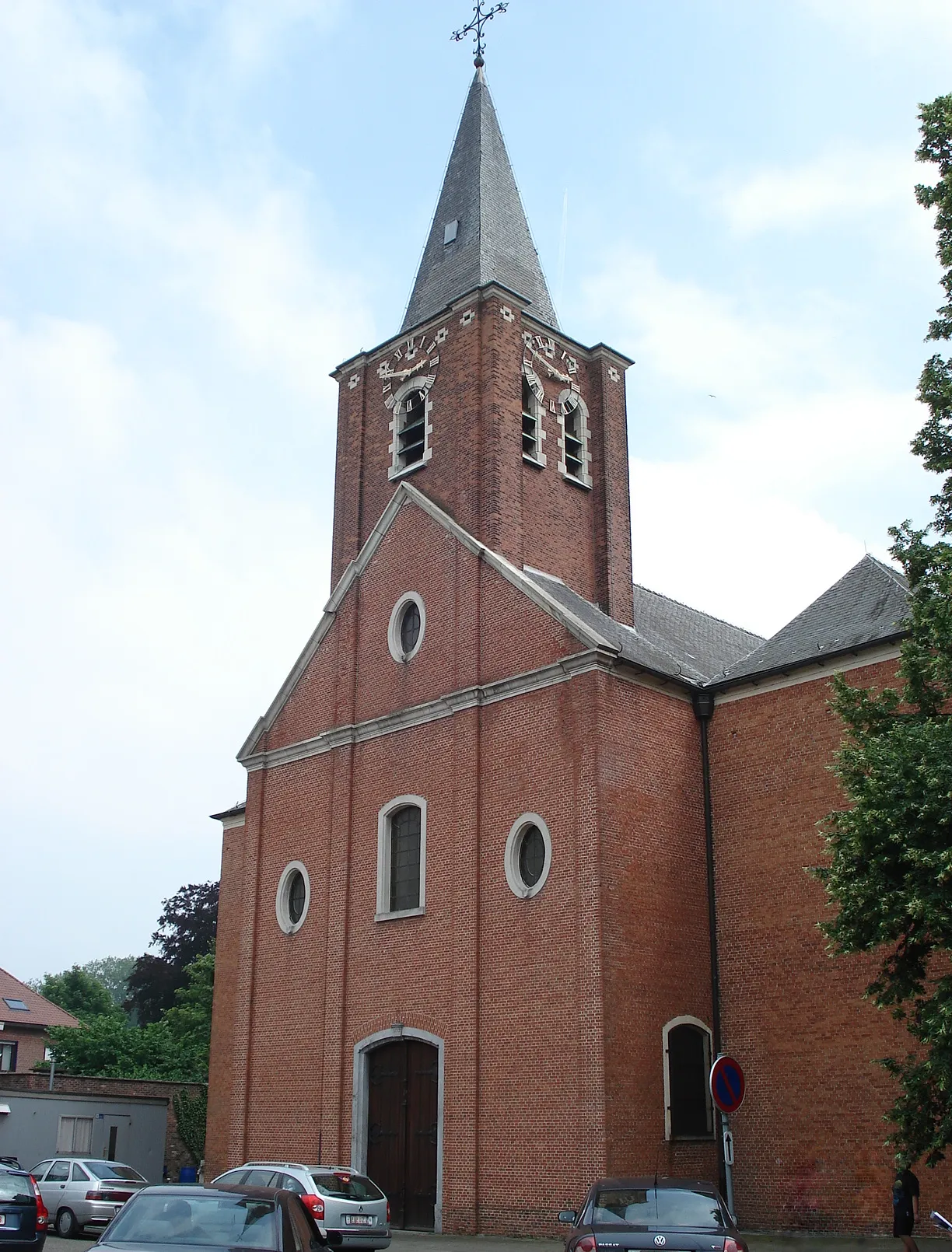 Photo showing: Hemiksem (bij Antwerpen). Classicistische Sint-Niklaaskerk (gebouwd 1770-73).
Vgl. verder Vlaams Inventaris van het Onroerend Erfgoed.
