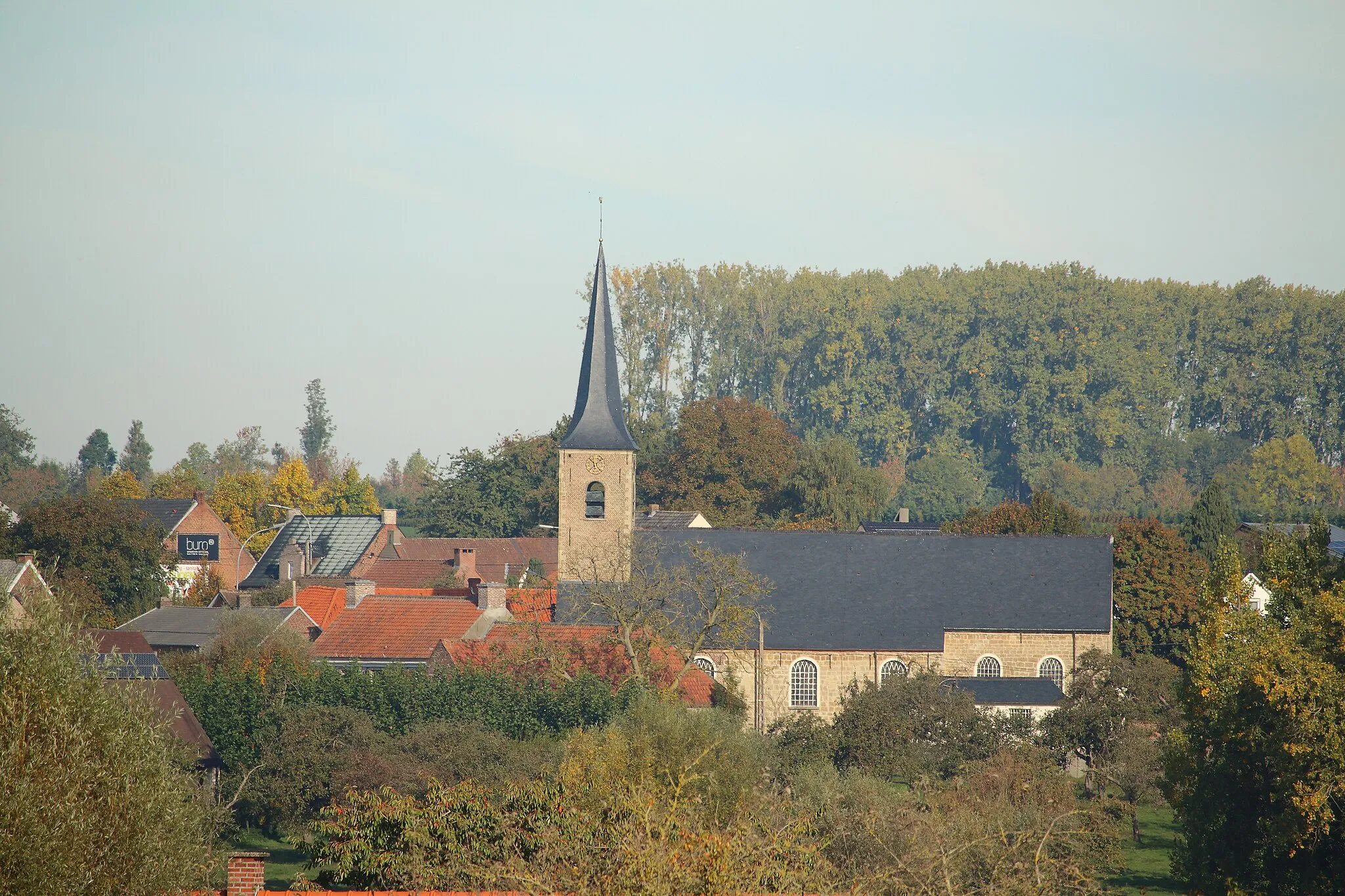 Photo showing: zicht op Hundelgem, Zwalm, Vlaanderen, België