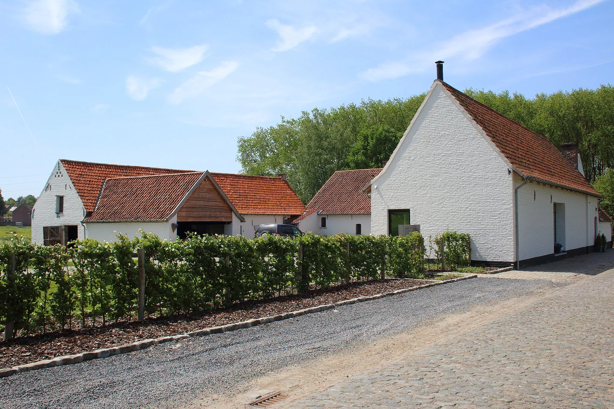 Photo showing: Hof de Moriaan, Paddestraat, Velzeke-Ruddershove, Zottegem, Vlaanderen, België