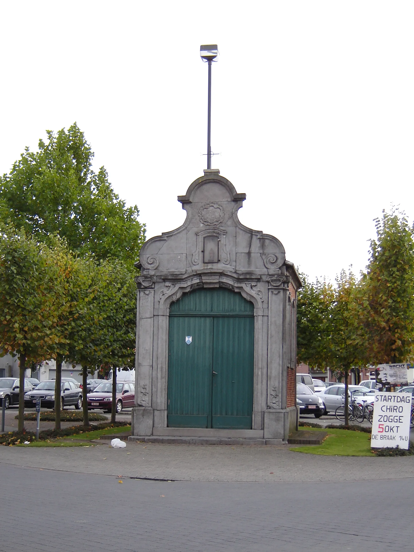 Photo showing: Kapel Tweebruggen, chapel in Hamme. Hamme, East Flanders, Belgium