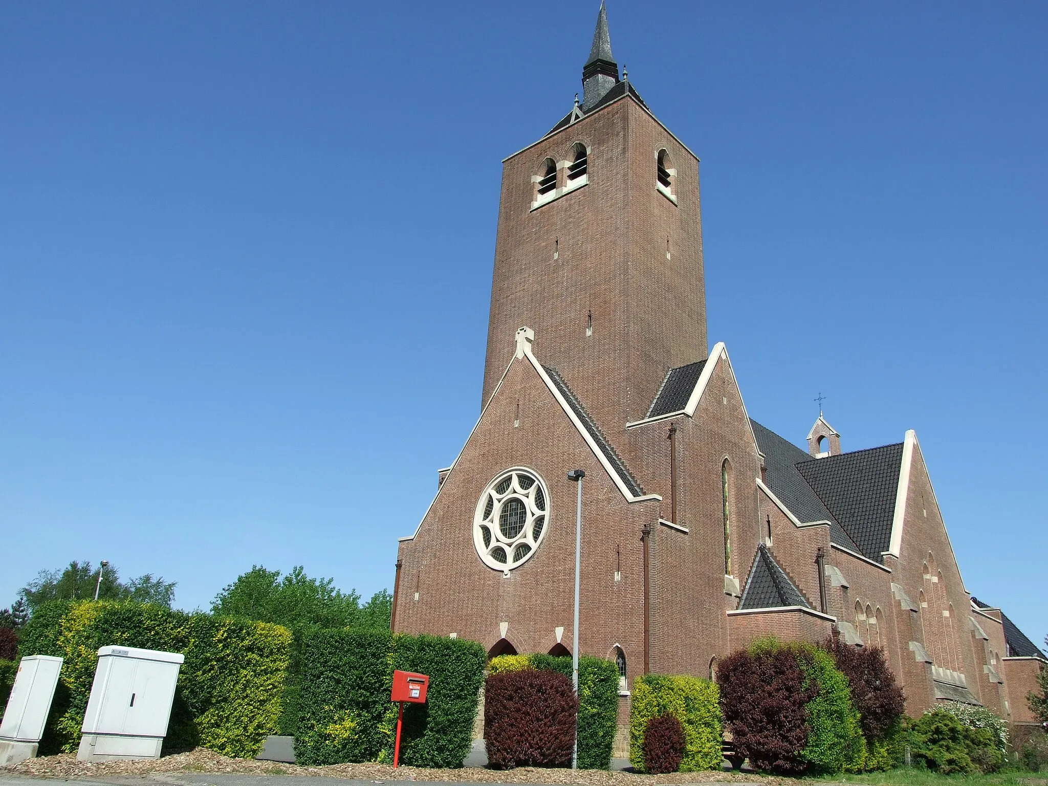 Photo showing: De parochiekerk van Hijfte