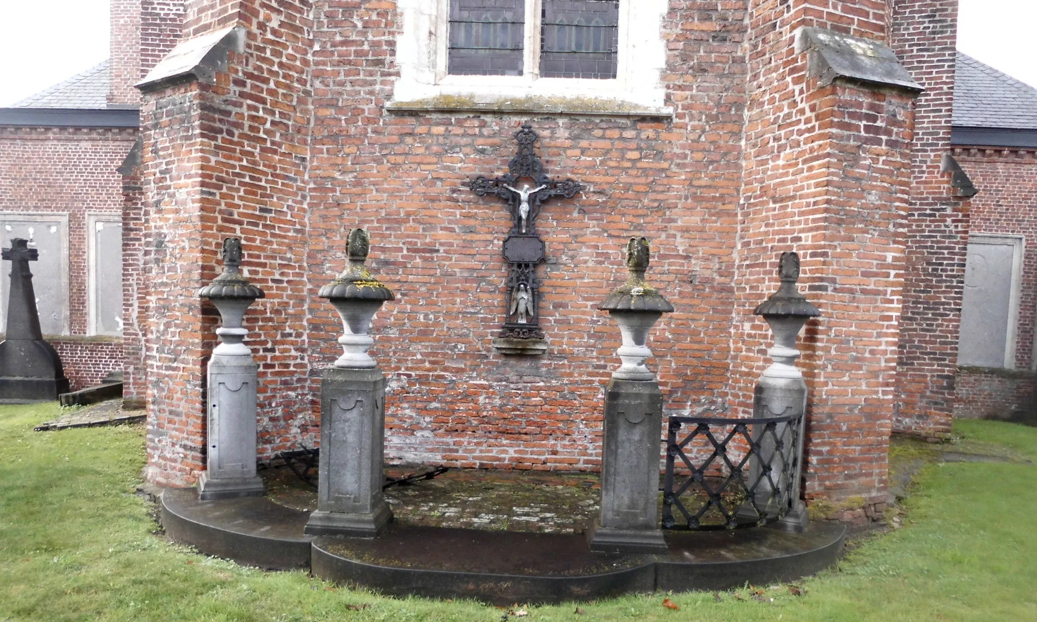 Photo showing: Heilig Kruisbeeld - Sint-Margaretakerk - Dorpstraat - Elversele - Temse - Oost-Vlaanderen - België
