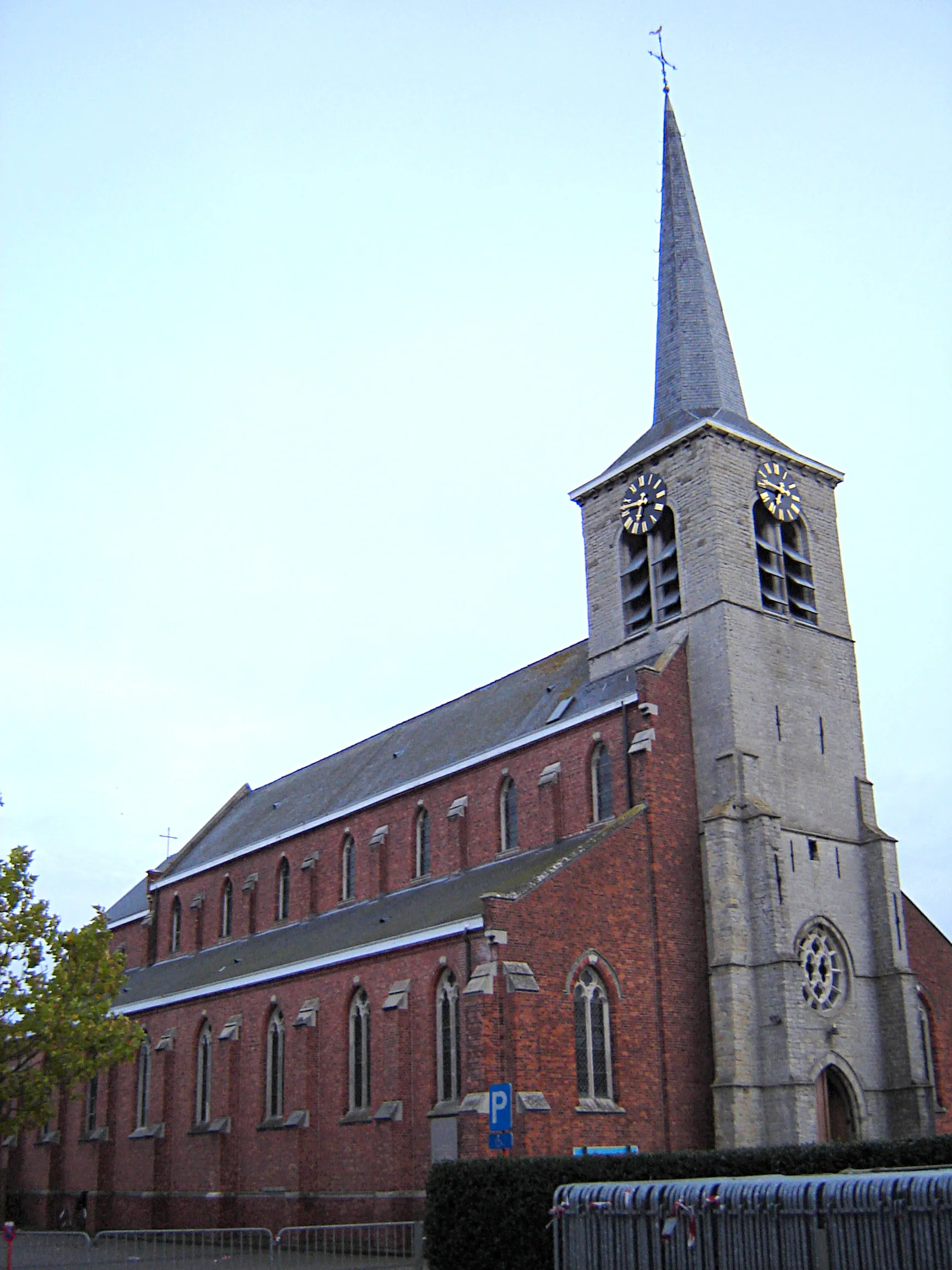 Photo showing: Church of Saint Anne in Sint-Anna. Sint-Anna, Hamme, East Flanders, Belgium