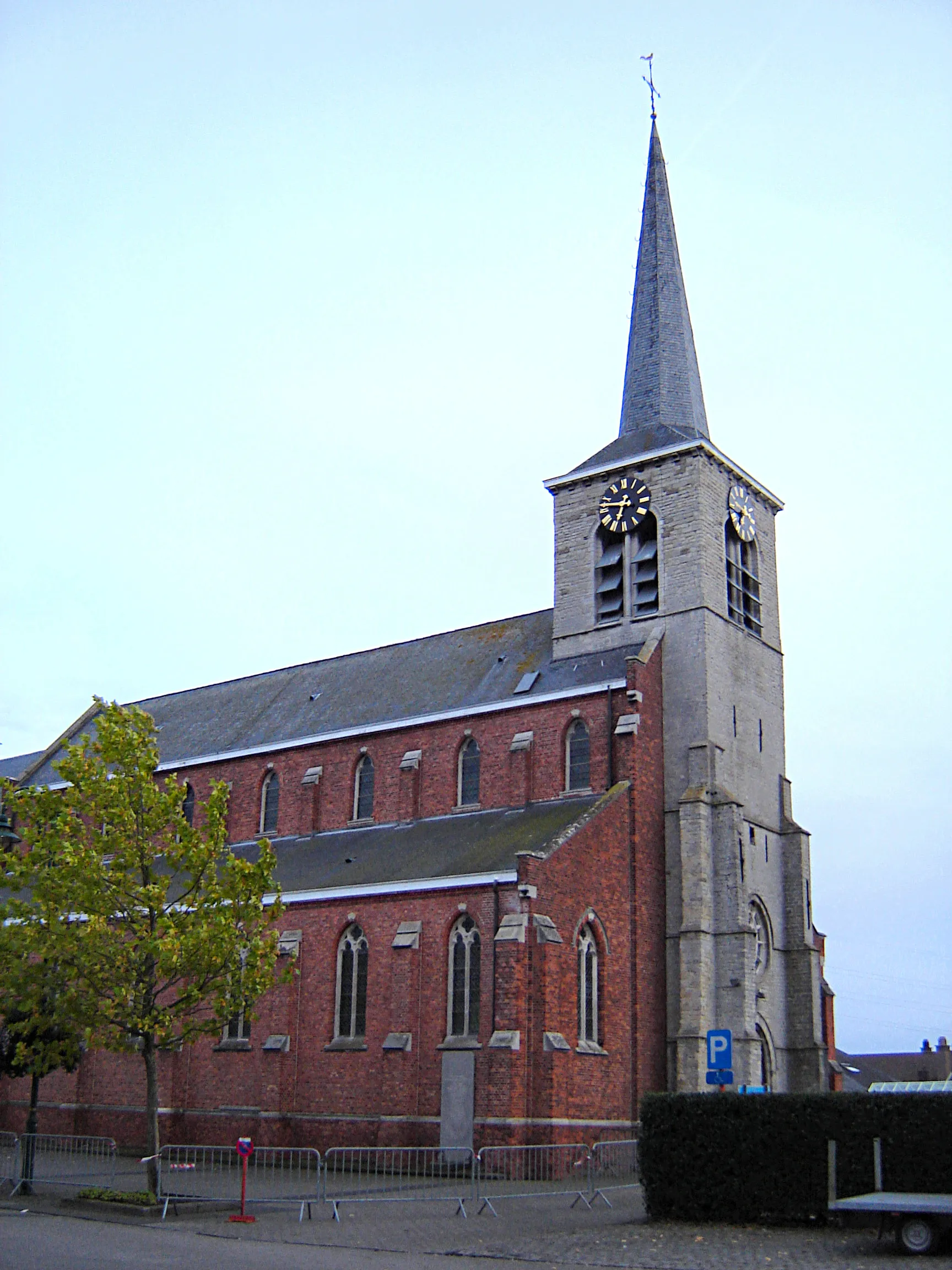 Photo showing: Church of Saint Anne in Sint-Anna. Sint-Anna, Hamme, East Flanders, Belgium