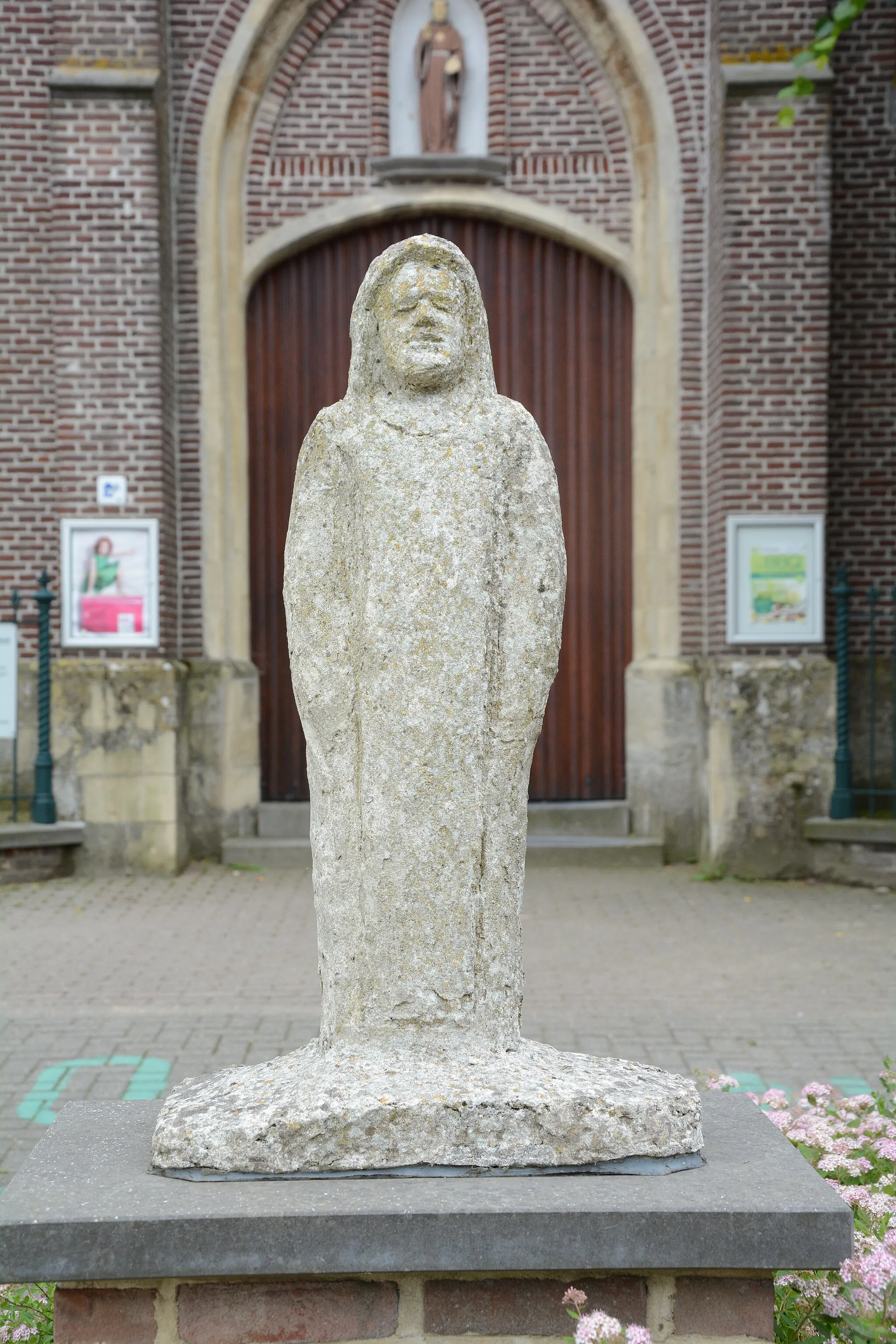 Photo showing: Sint-Bavo gemodelleerd E.H. Gustaaf Van Damme, Gontrode