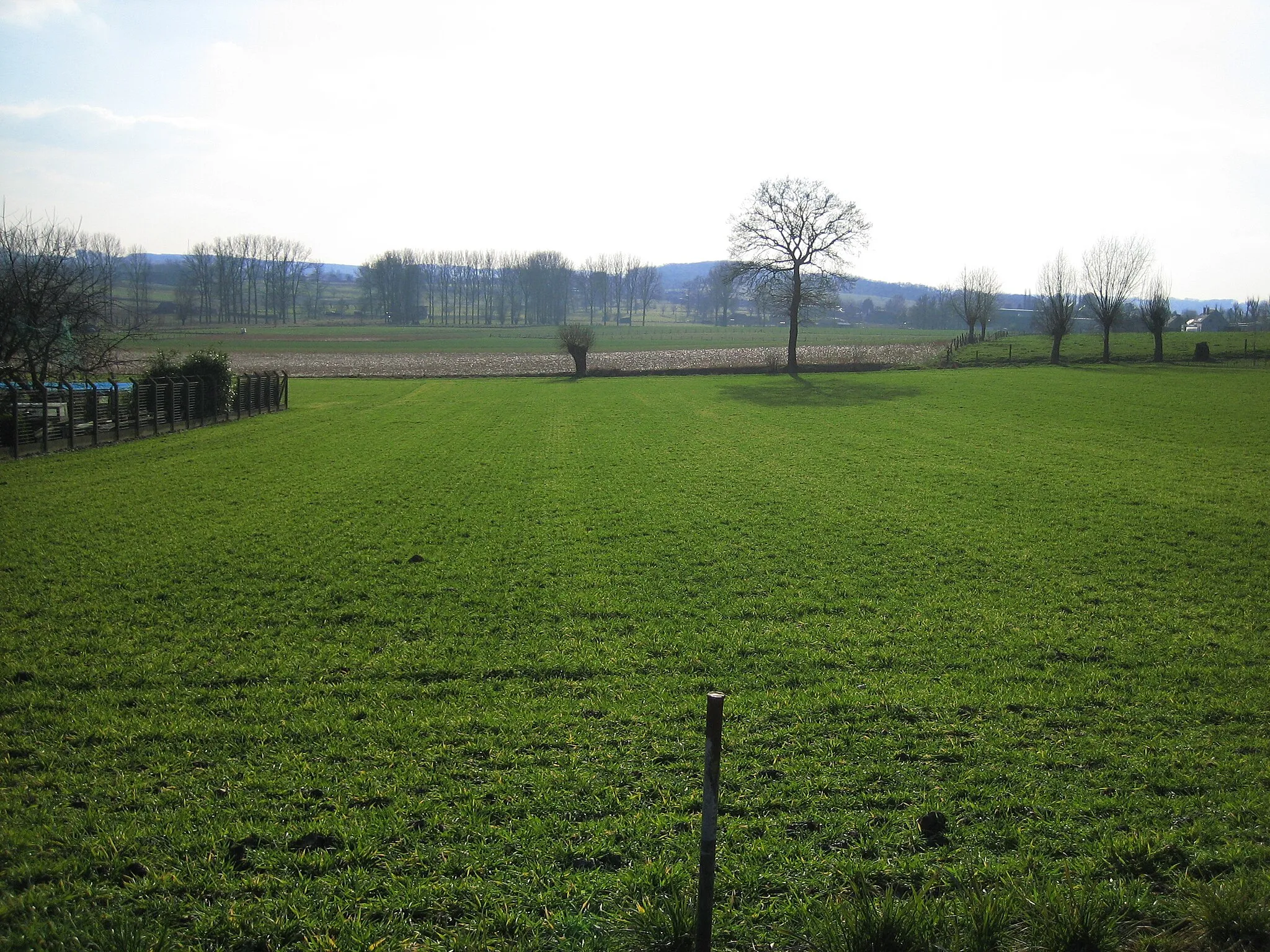 Photo showing: View from Hoogstraat, Sint-Martens-Lierde, Lierde, Arrondissement of Oudenaarde, East Flanders, Flanders, Belgium