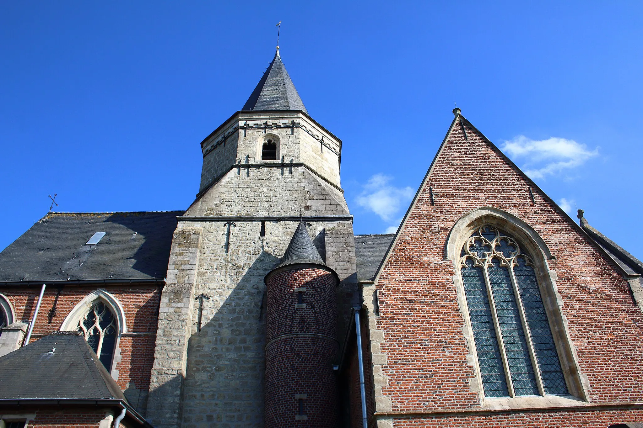 Photo showing: Sint-Paulus-Bekeringkerk, Godveerdegem, Zottegem, Vlaanderen, België