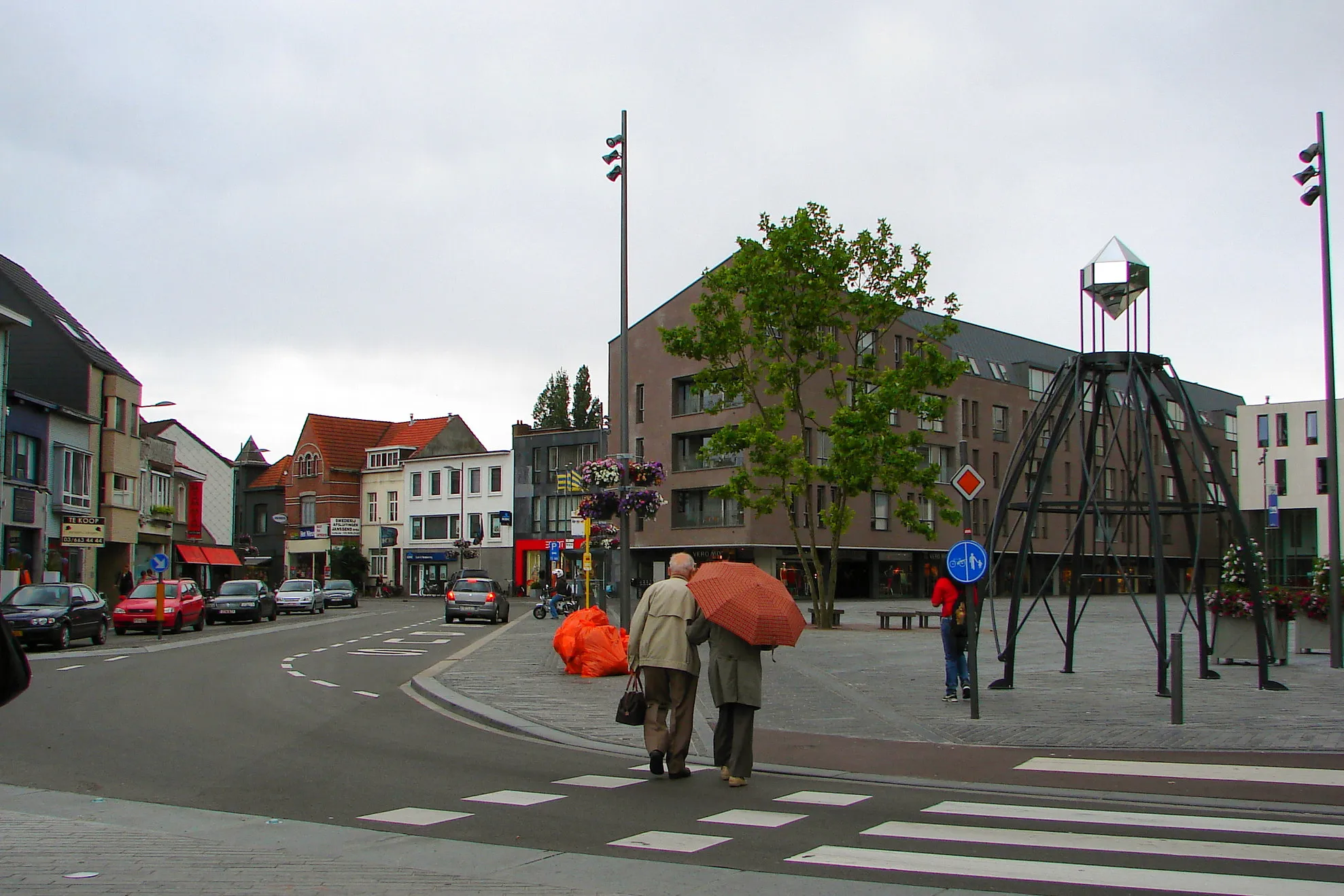 Photo showing: Centre of Kapellen, Belgium
