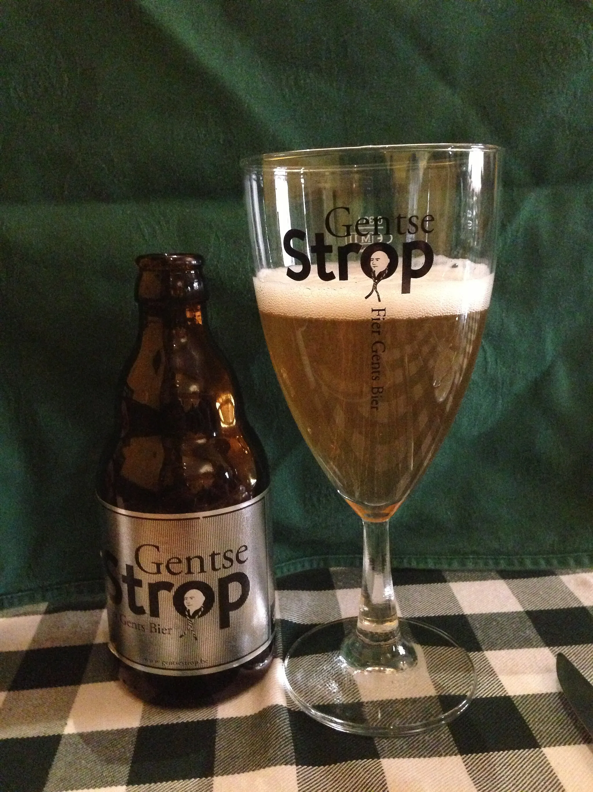 Photo showing: Gentse strop beer