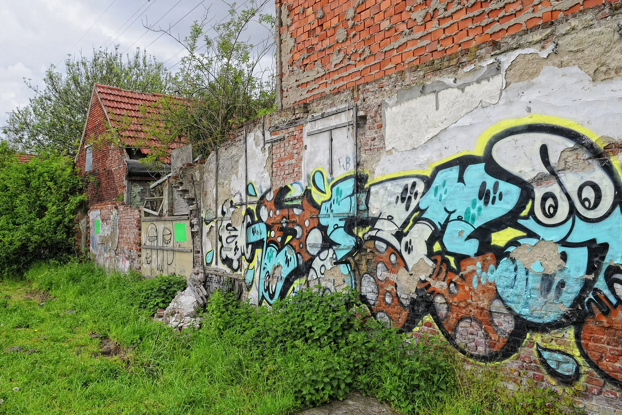 Photo showing: Graffiti in Doel