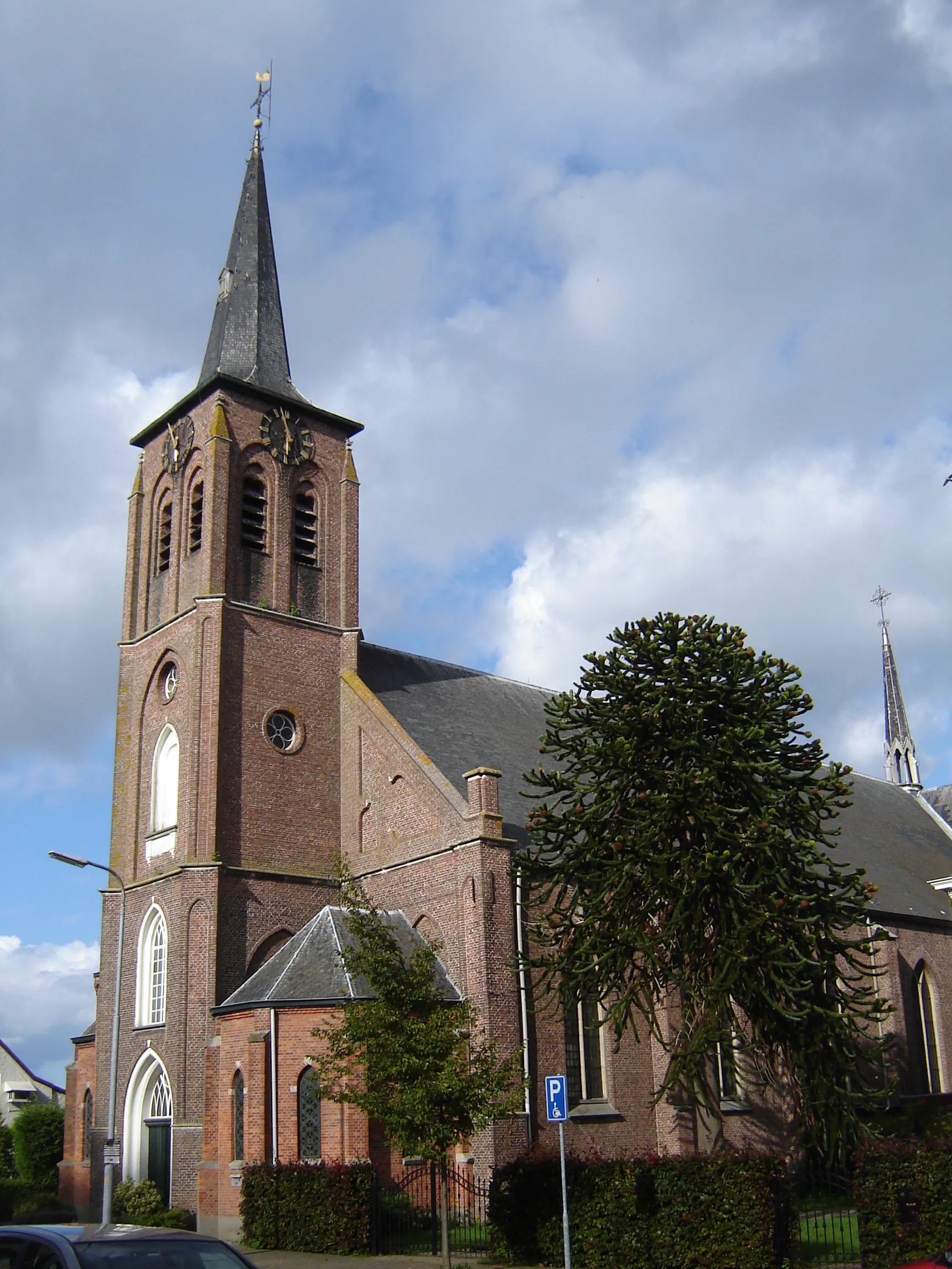 Photo showing: Church of the Assumption of Mary in Graauw. Graauw, Hulst, Zeeland, the Netherlands