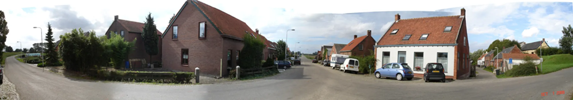 Photo showing: Kruispolderhaven Panorama, 2006.