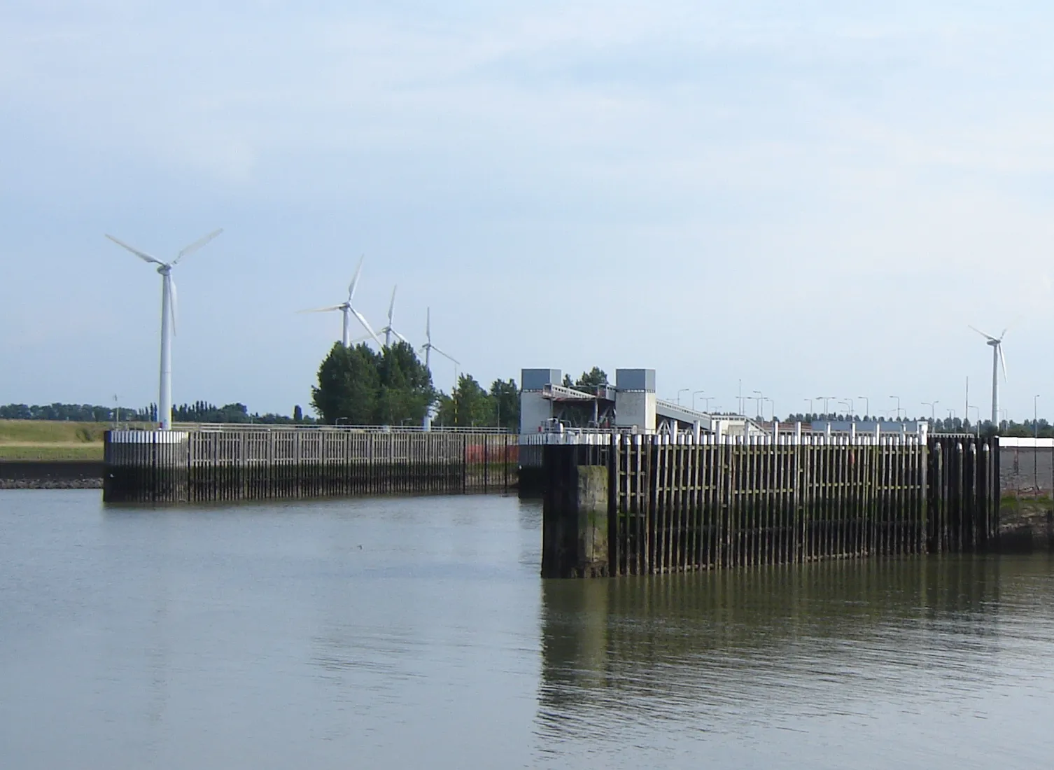 Photo showing: (Former) ferry port in Perkpolder, Hulst, Zeeland, Netherlands.