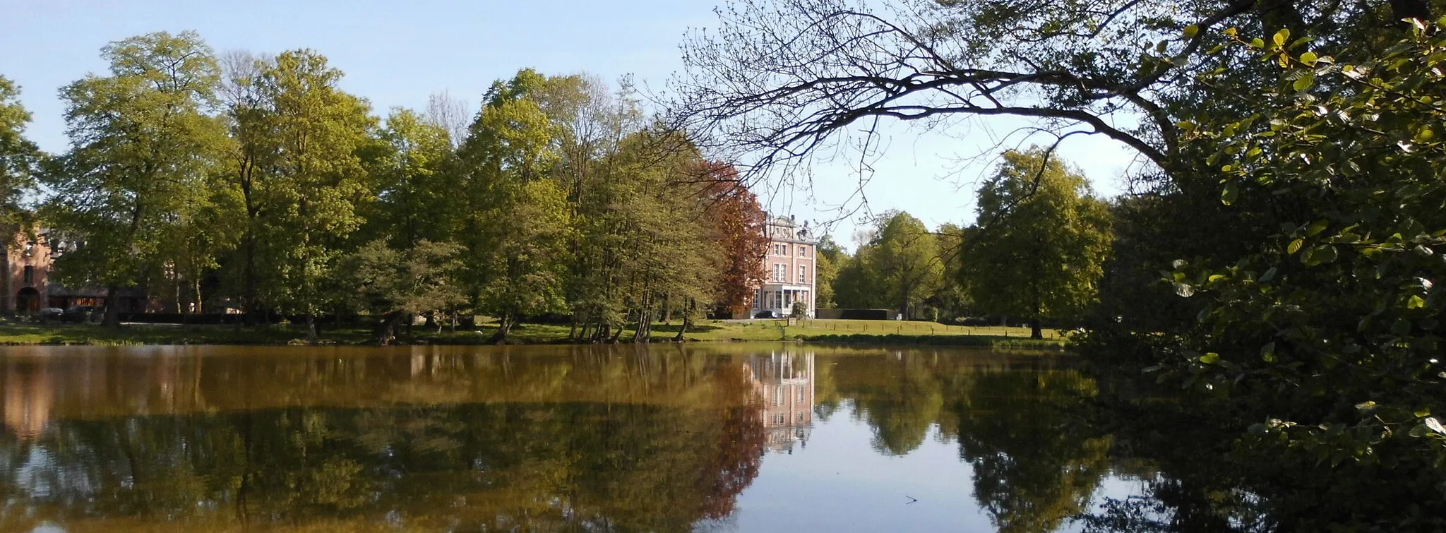 Photo showing: Kasteel van Lozer - kant Appelhoekstraat - Lozer - Kruishoutem - Oost-Vlaanderen - België