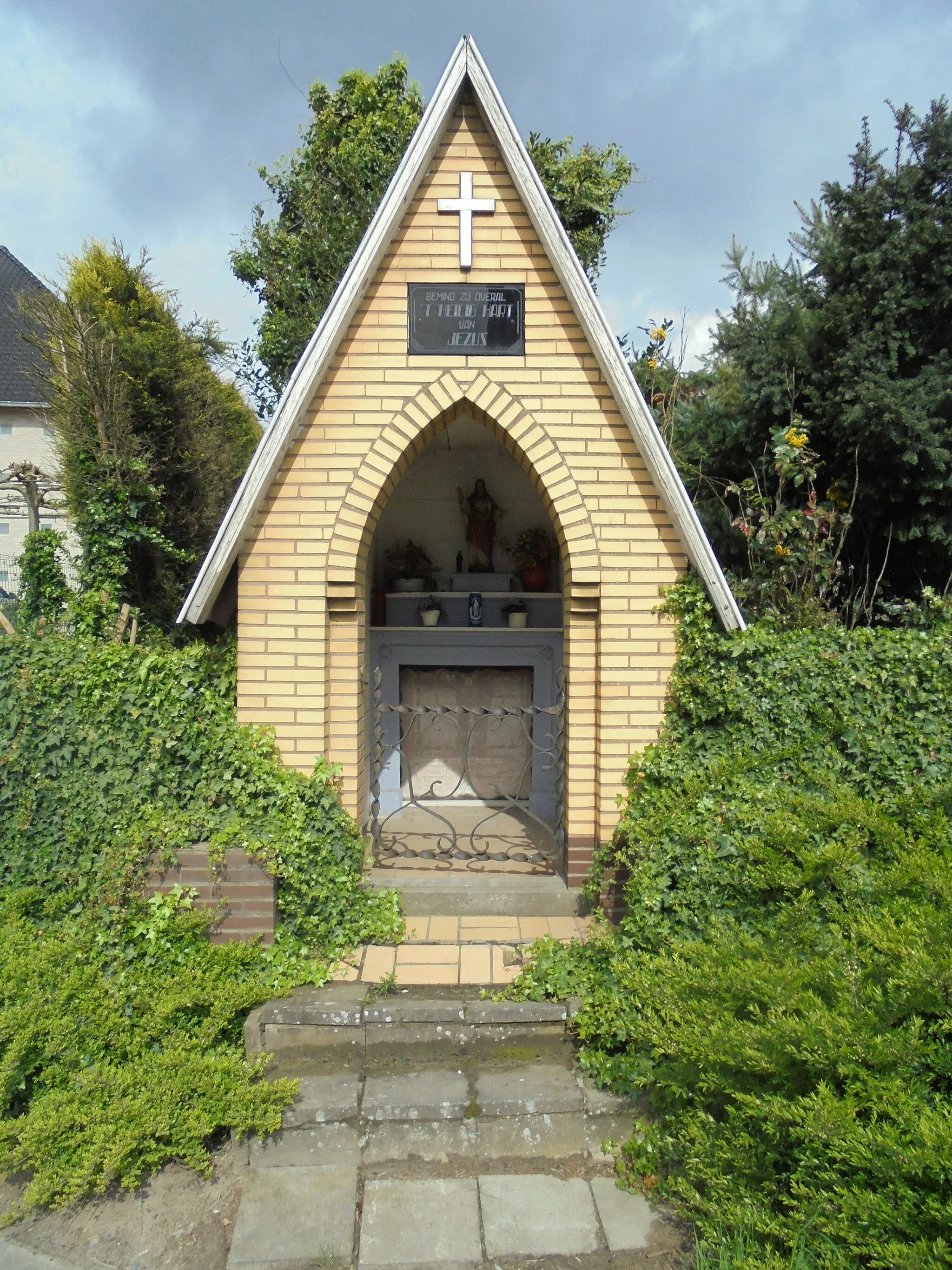 Photo showing: Heilig Hartkapel - Keerstraat - Vlekkem - Erpe-Mere - Oost-Vlaanderen - België