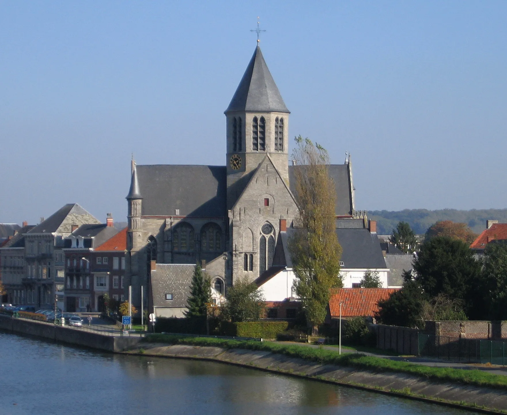 Photo showing: Church of Our Lady of Pamele, Oudenaarde, Belgium