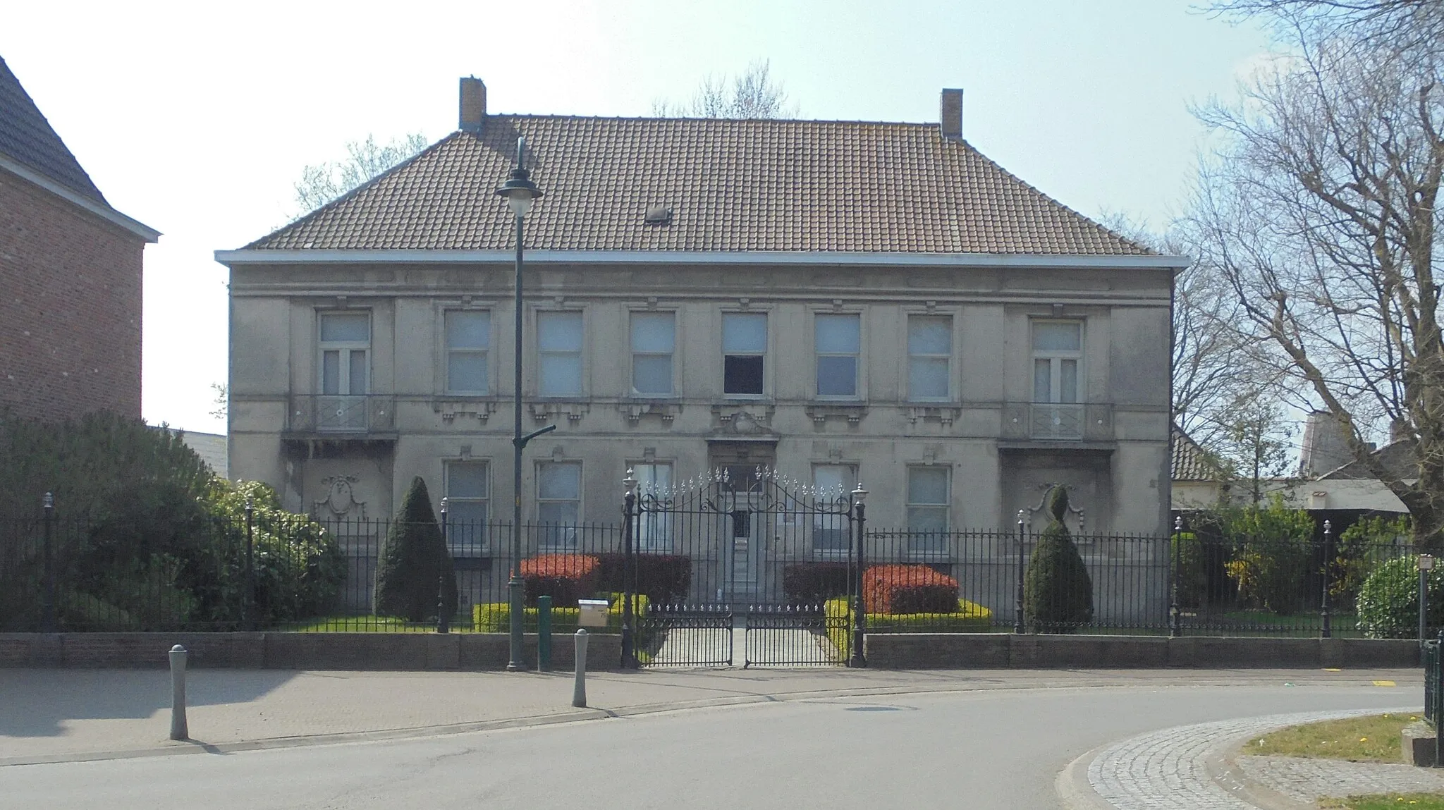 Photo showing: Herenhuis - Dorpsstraat - Machelen-aan-de-Leie - Zulte - Oost-Vlaanderen - België.