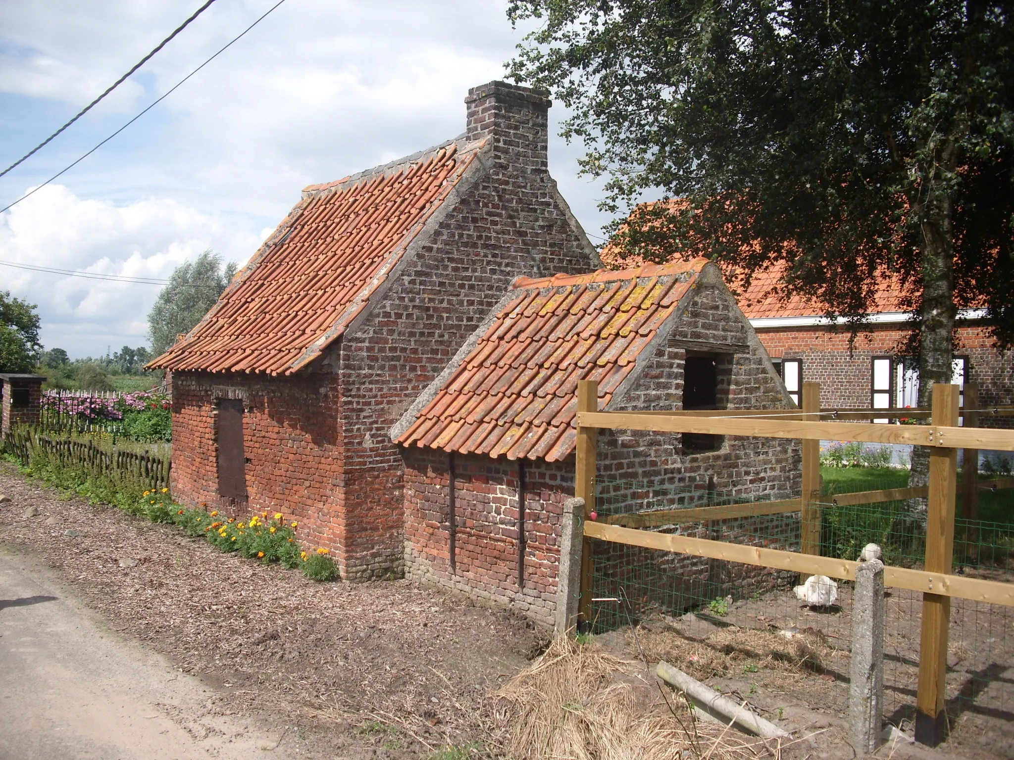 Photo showing: Bakoven in de Grammenestraat - Machelen aan de Leie - Zulte - Oost-Vlaanderen - België