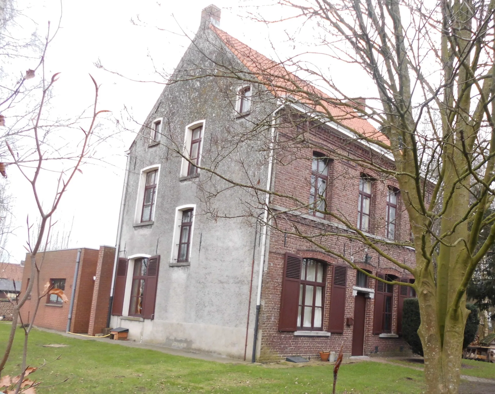 Photo showing: Pastorie - Tabakstraat - Wontergem - Deinze - Oost-Vlaanderen - België