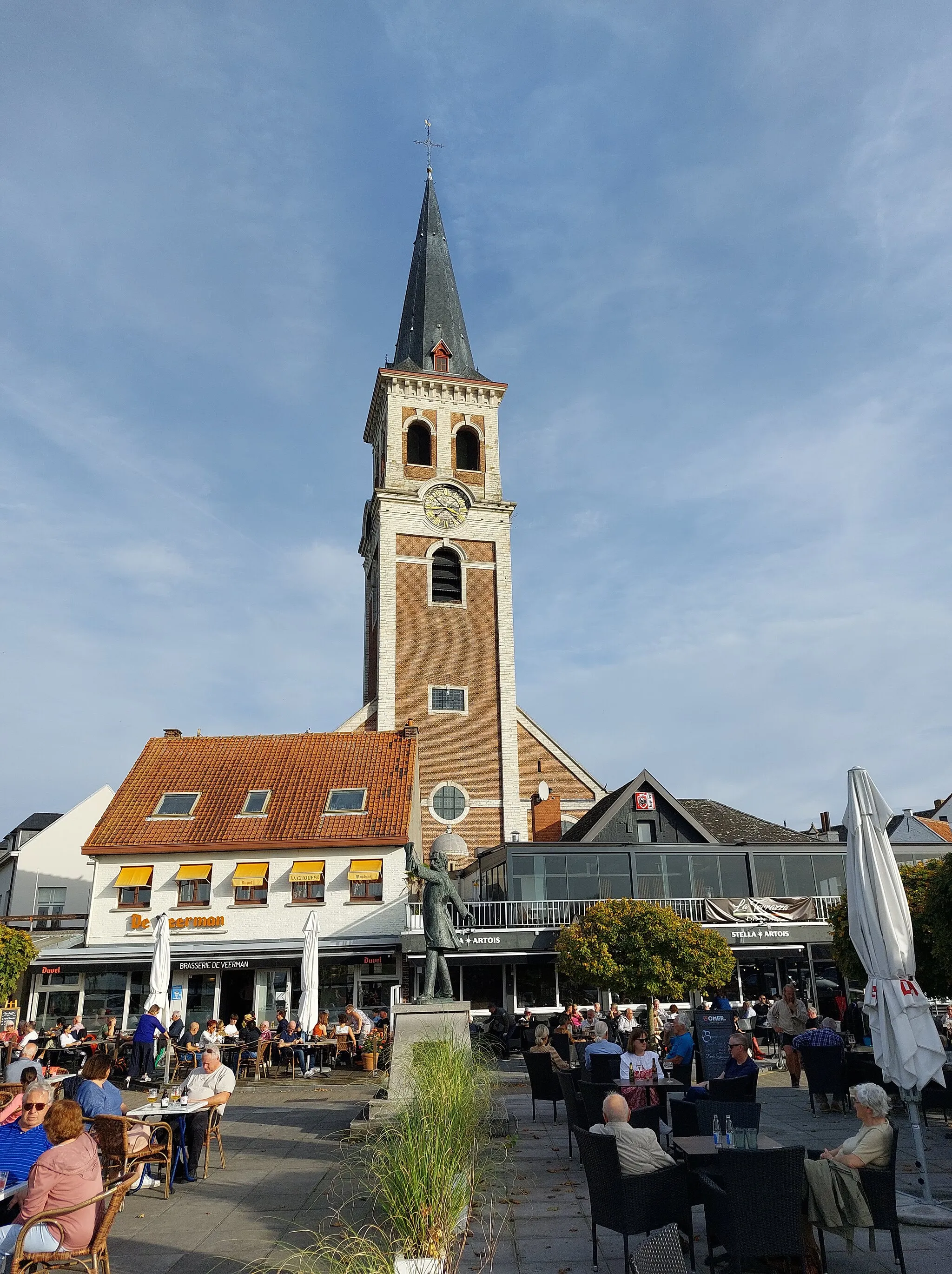 Photo showing: Sint-Amanduskerk (Sint-Amands)