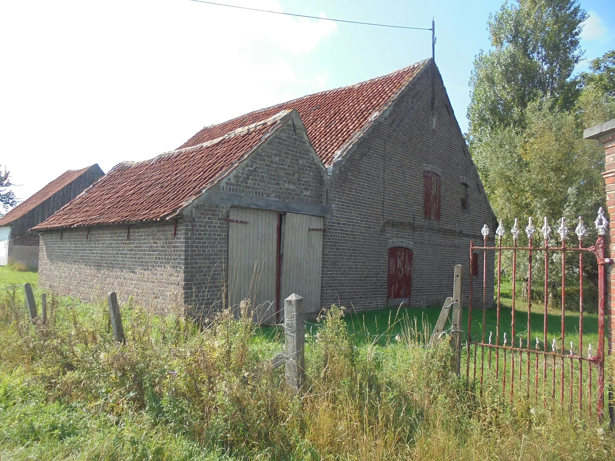 Photo showing: Hof ten Steine - Wulfhoek hoek met de Bosstraat - Nevele - Deinze - Oost-Vlaanderen - België.