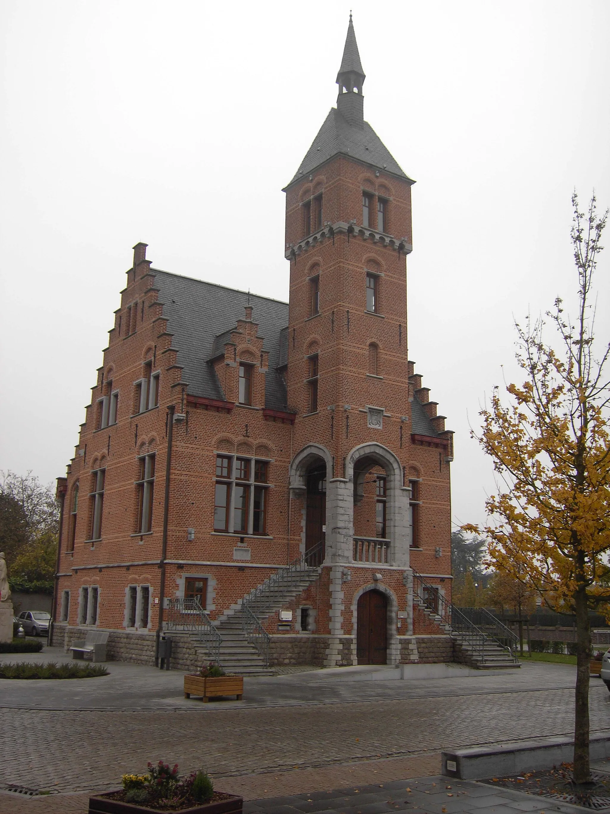 Photo showing: Lovendegem - gemeentehuis - Oost-Vlaanderen - België