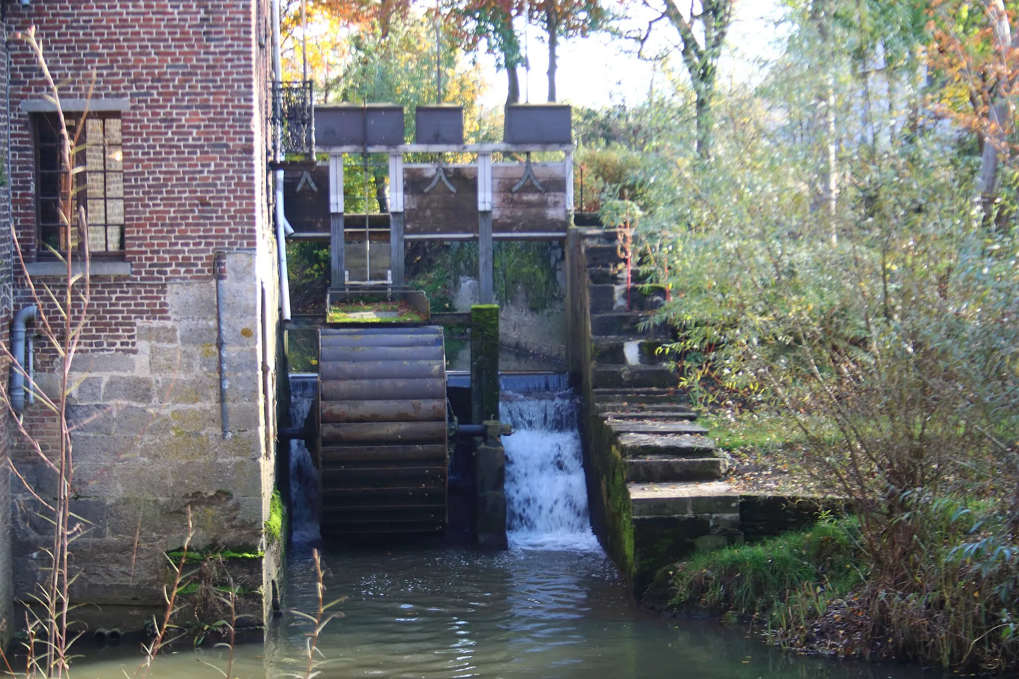 Photo showing: Ladeuzemolen, Etikhove, Maarkedal, Vlaanderen, België