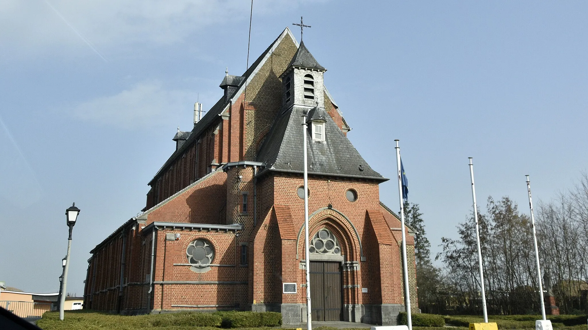 Photo showing: Heilig-Hartkerk (Winksele) 3-03-2021 15-06-39