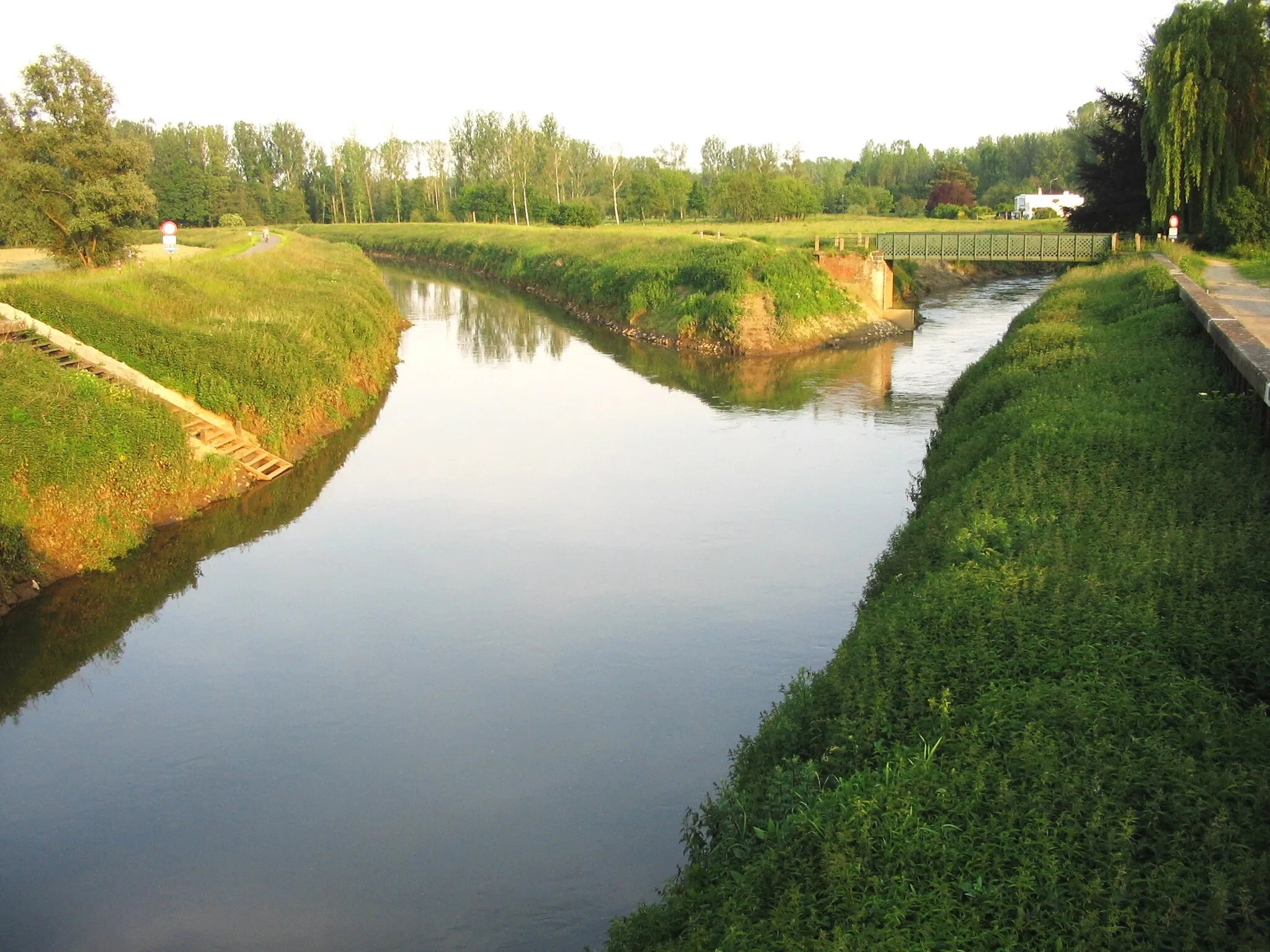 Photo showing: Demer an Dijle bei Werchter