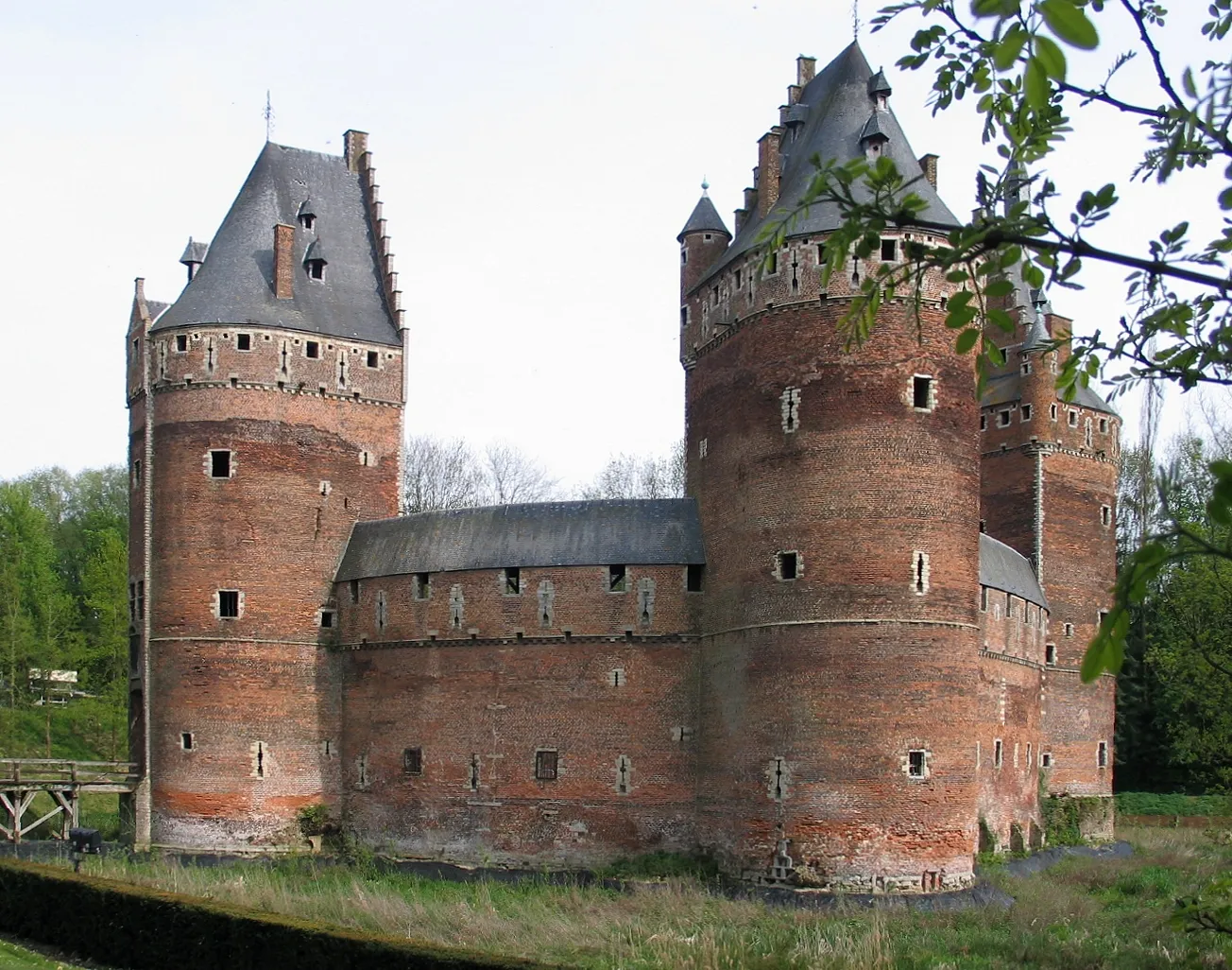 Photo showing: Castle of Beersel, Belgium