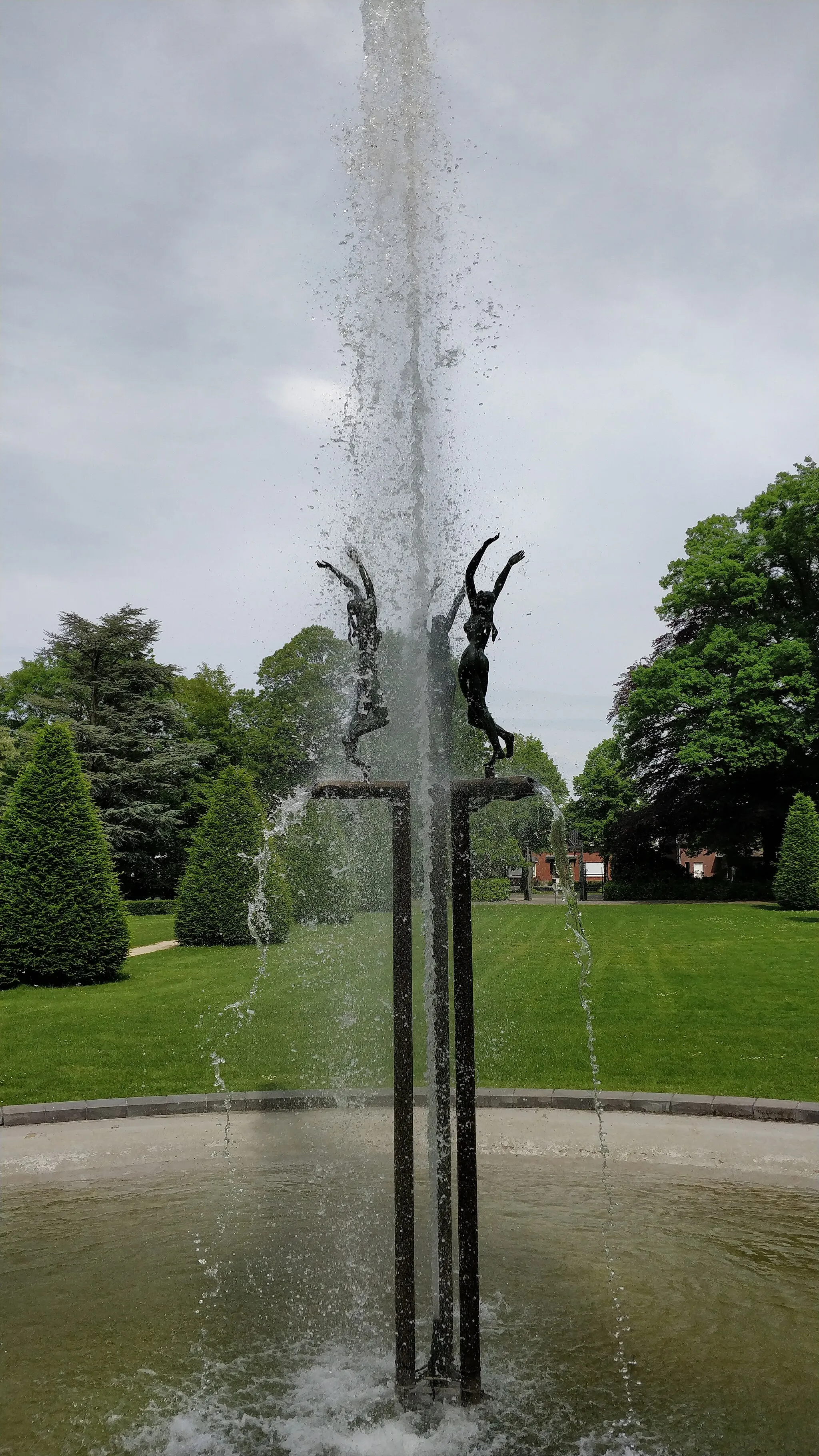 Photo showing: Fontein Kasteelpark Jeanne de Merode, Westerlo