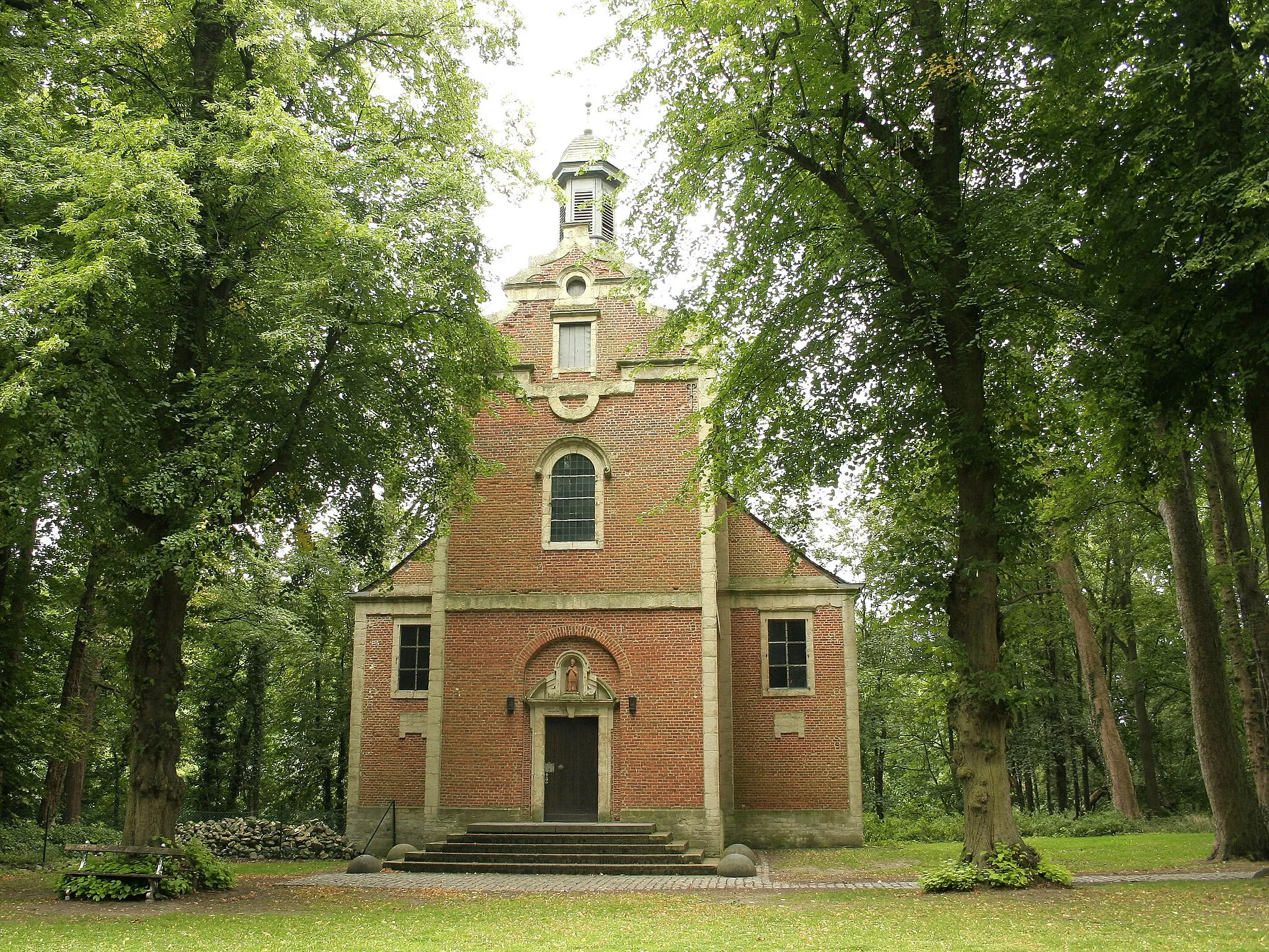 Photo showing: Tervueren, la chapelle Saint-Hubert (XVIIIe siècle).