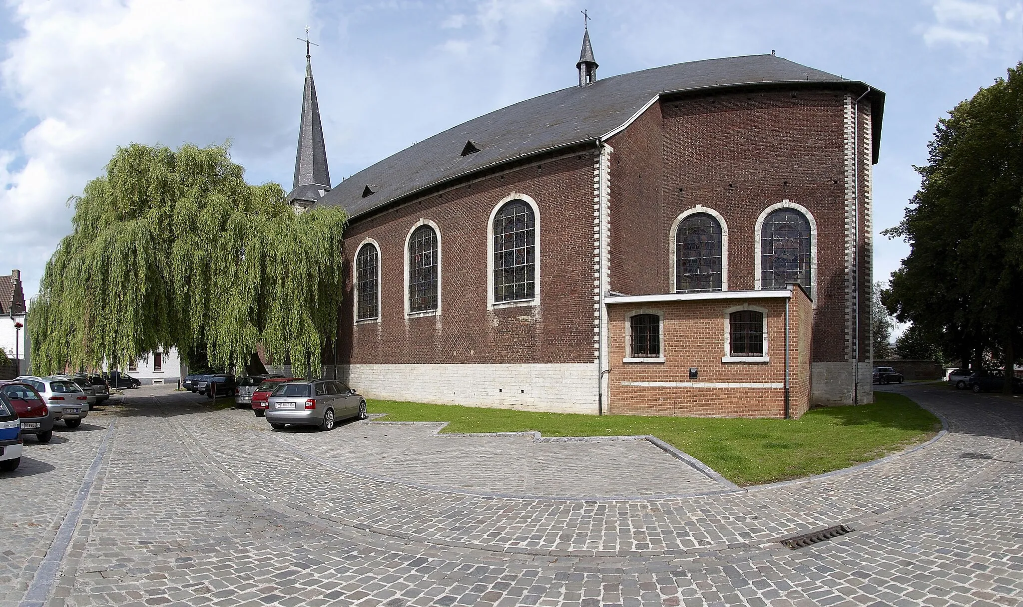 Photo showing: Saint Georges church of Grez-Doiceau, Belgium