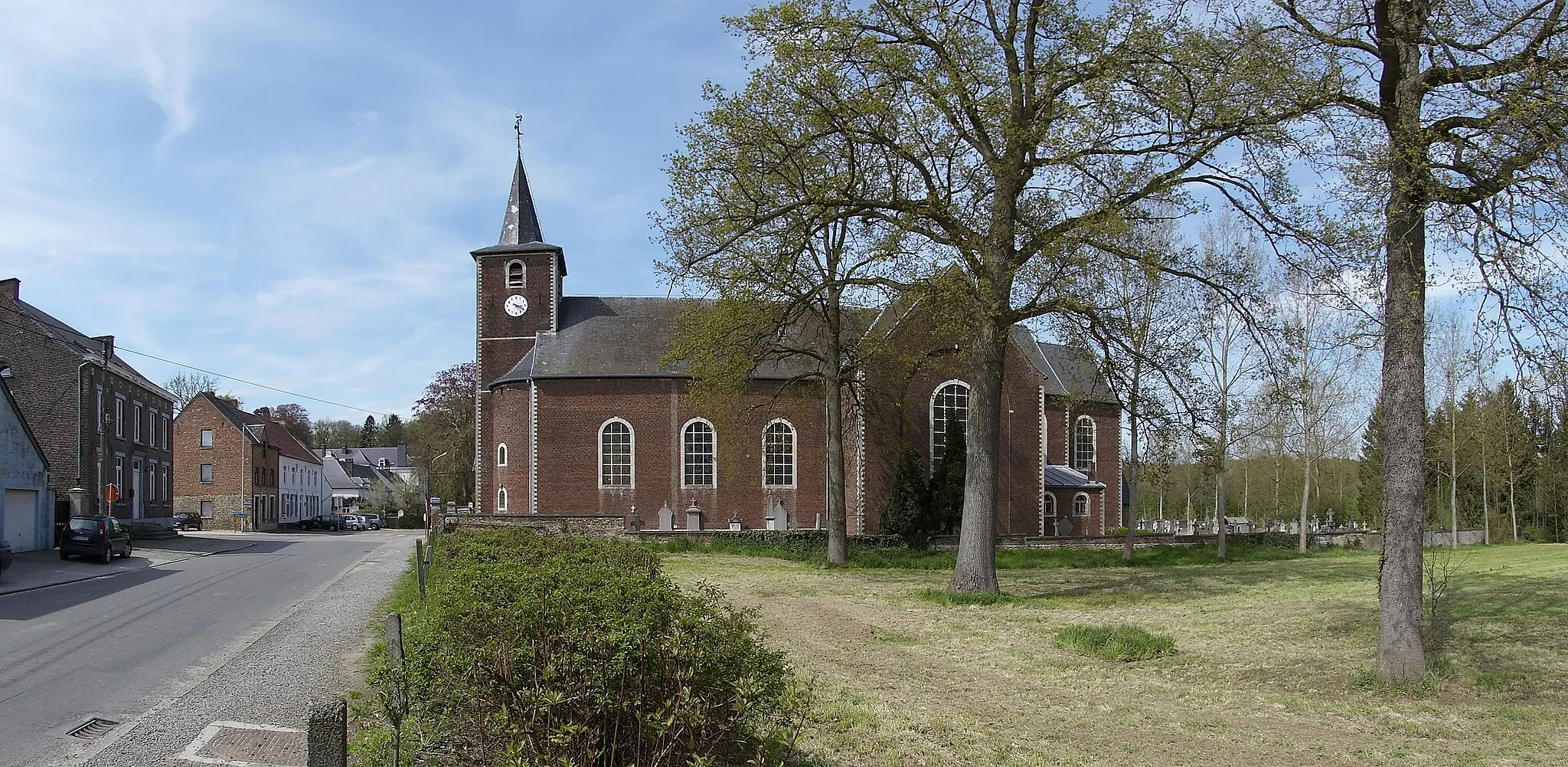 Photo showing: Church "Saint Jean Baptiste" in Nethen (Grez-Doiceau)

Camera location 50° 47′ 00.4″ N, 4° 40′ 28.4″ E View this and other nearby images on: OpenStreetMap 50.783444;    4.674556 |scale:6000_heading:NW