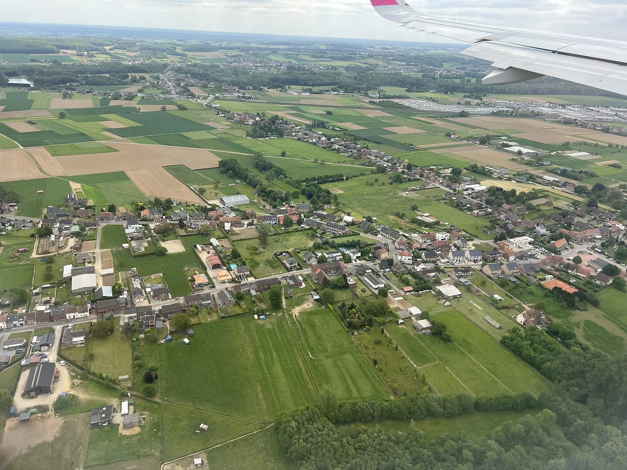 Photo showing: View of the eastern part of Erps-Kwerps, a section of the Flemish commune of Kortenberg in Belgium.