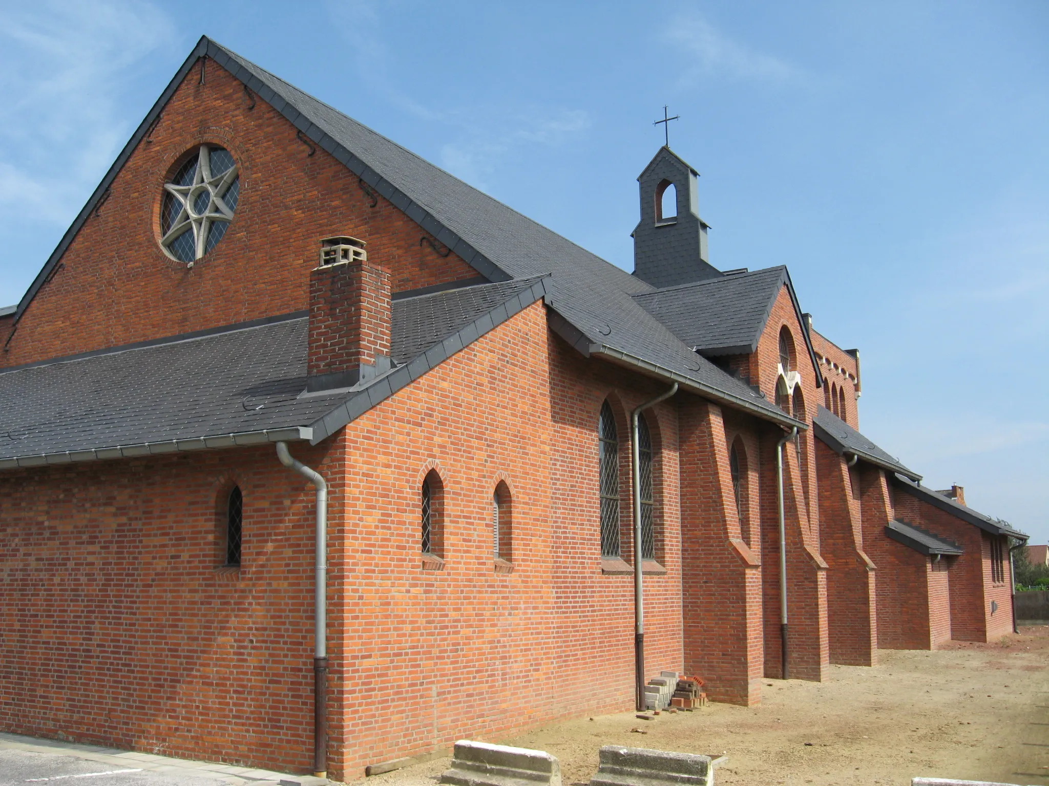 Photo showing: Church of Saint Joseph in Keiberg, Zichem, Scherpenheuvel-Zichem, Flemish Brabant, Belgium