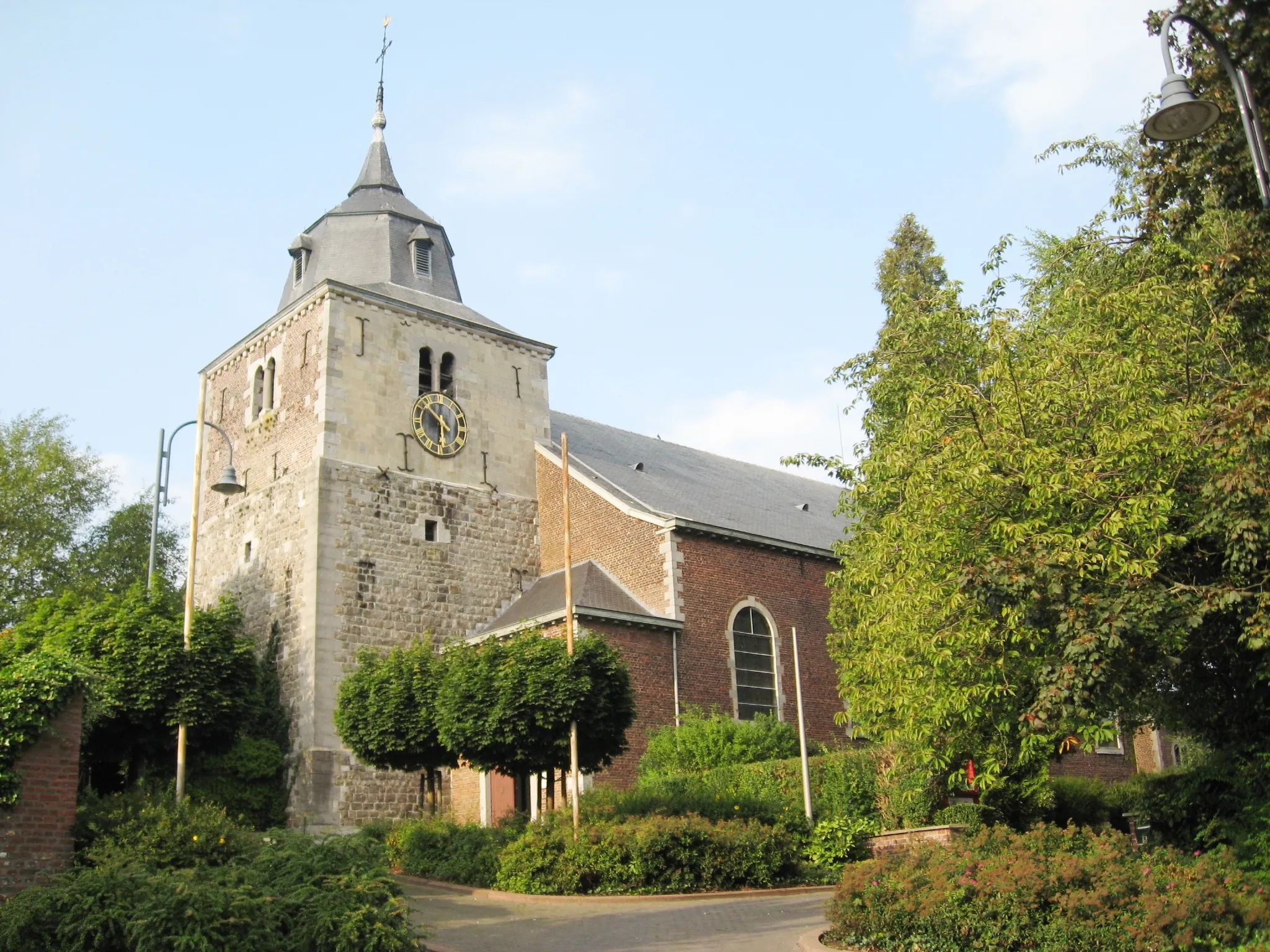 Photo showing: Church of Saint Martin in Montenaken, Gingelom, Limburg, Belgium