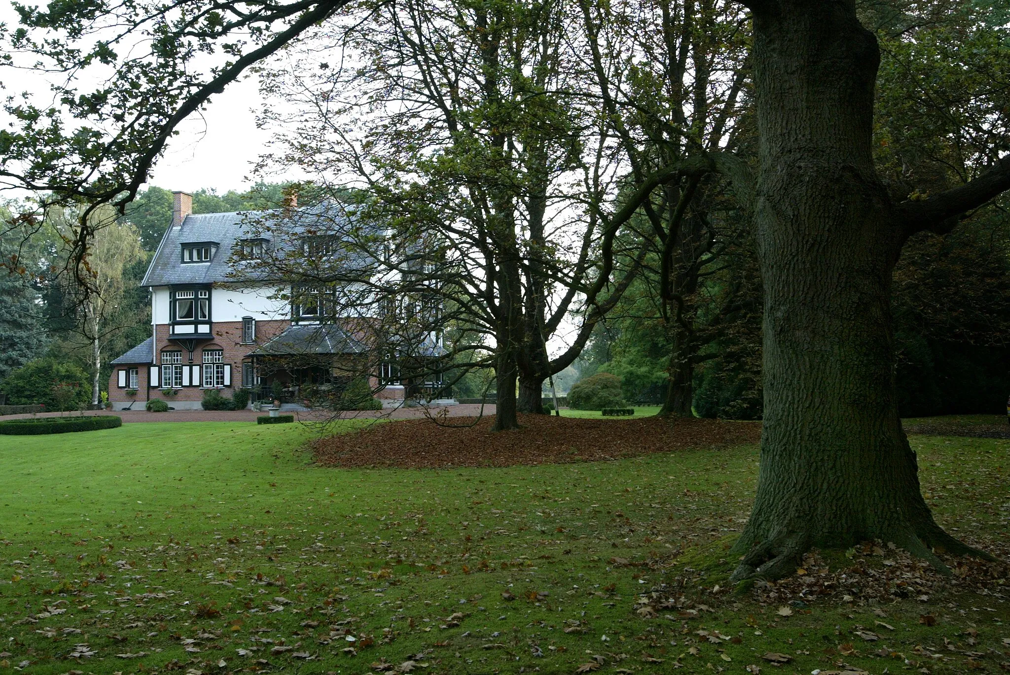 Photo showing: 't Groen Kasteel met park te Tildonk ; Haacht