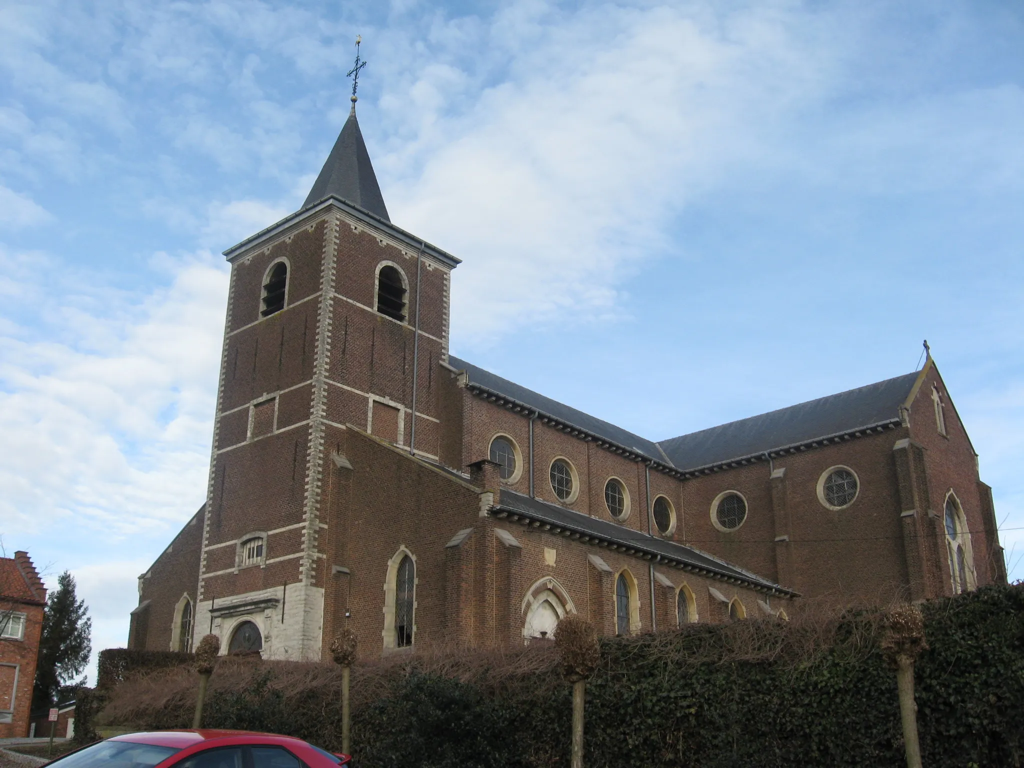 Photo showing: Church of Saint Foillan in Neerlinter, Linter, Flemish Brabant, Belgium