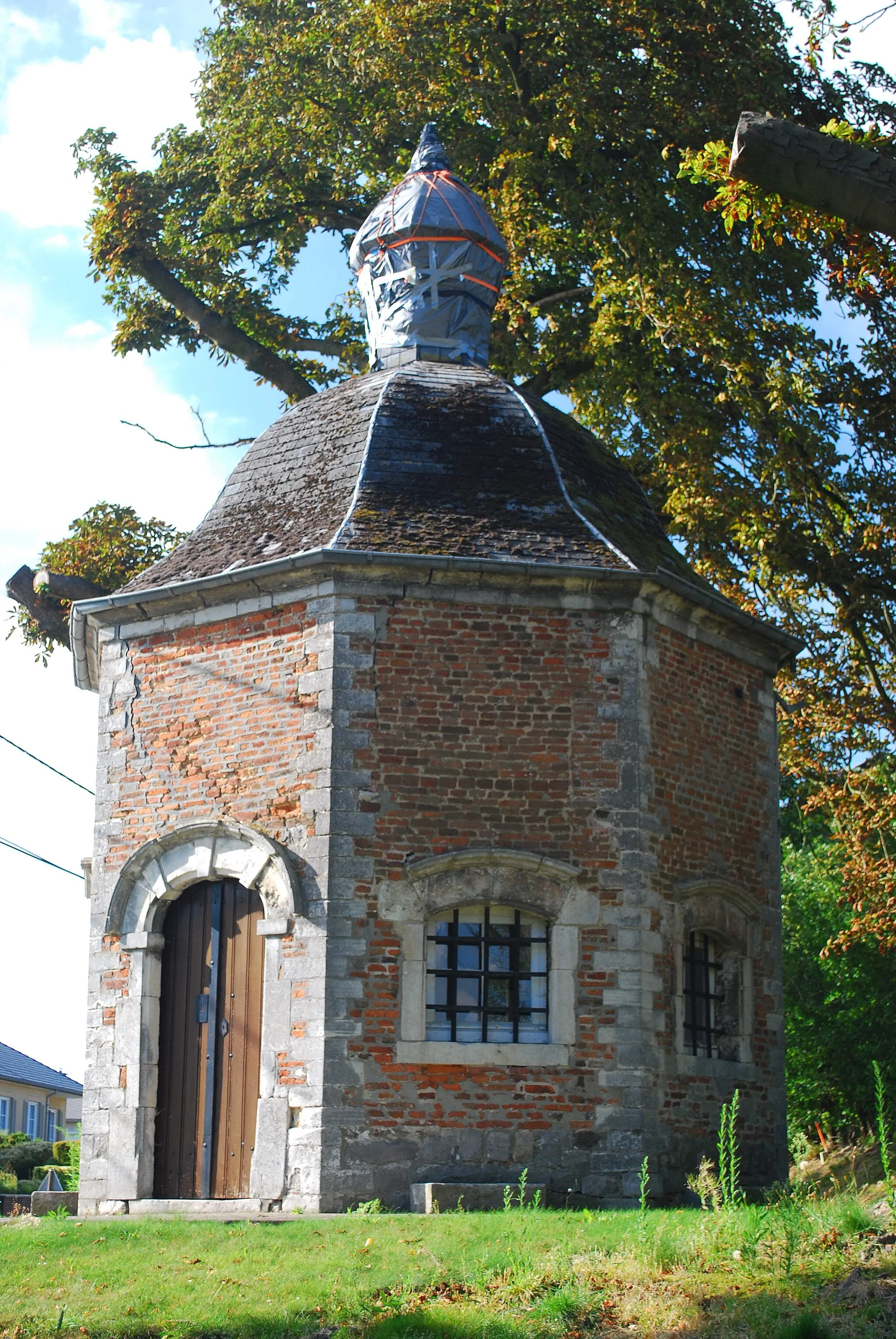 Photo showing: Chapel of the Saviour at Dorpsstraat, Ransberg, commune of Kortenaken, Belgium