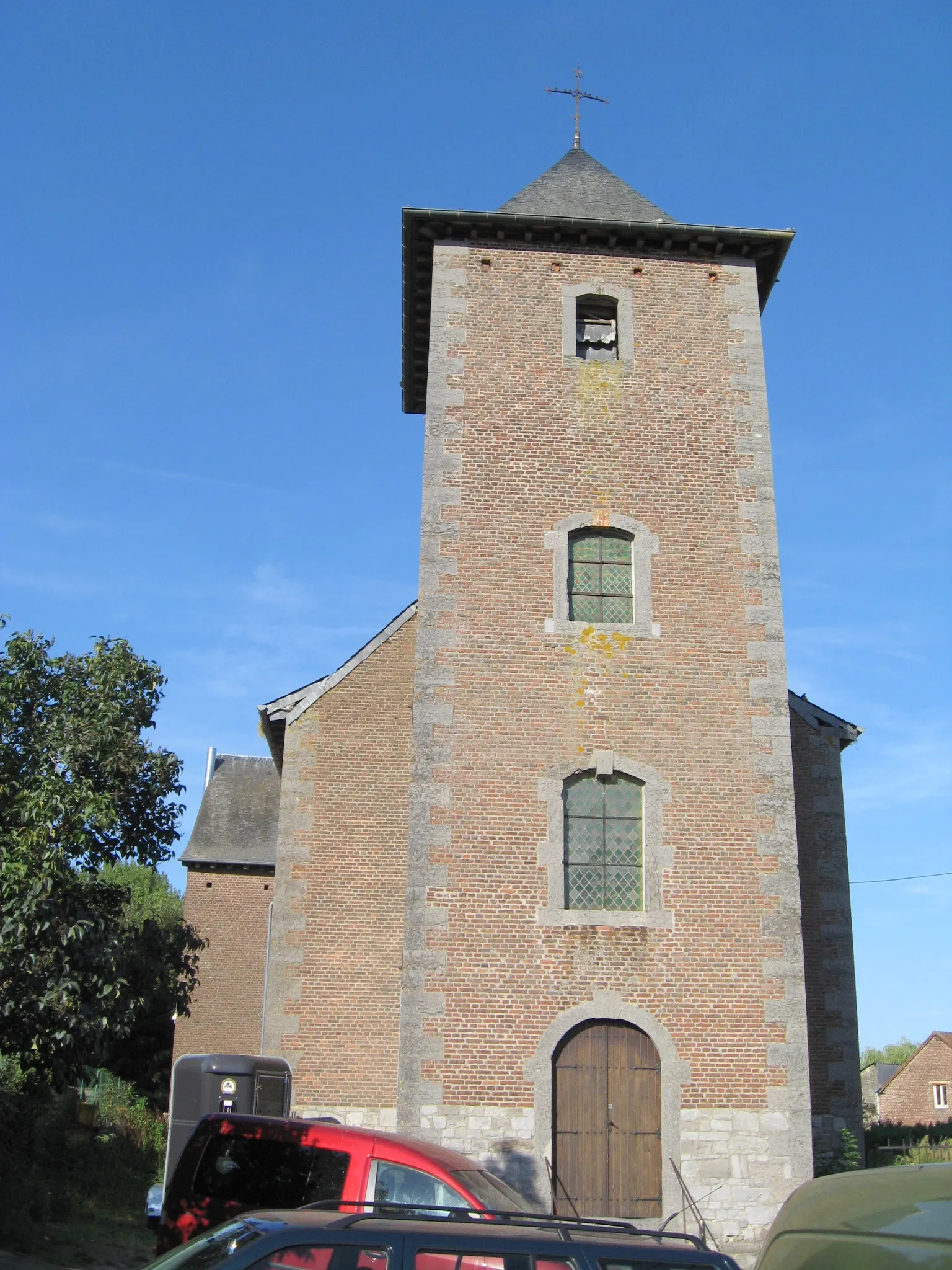 Photo showing: Church of Our Lady of the Annunciation in Ville-en-Hesbaye, Braives, Liège, Belgium