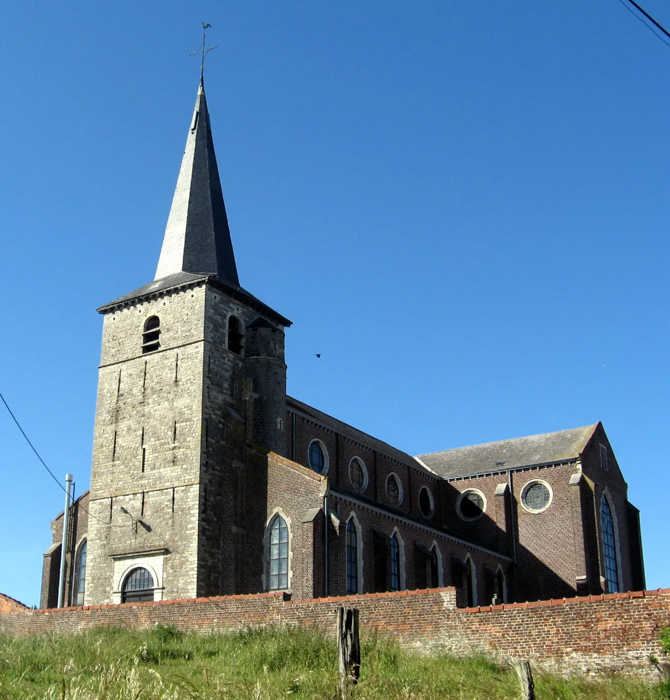 Photo showing: Sint-Jan Baptistkerk in Binkom