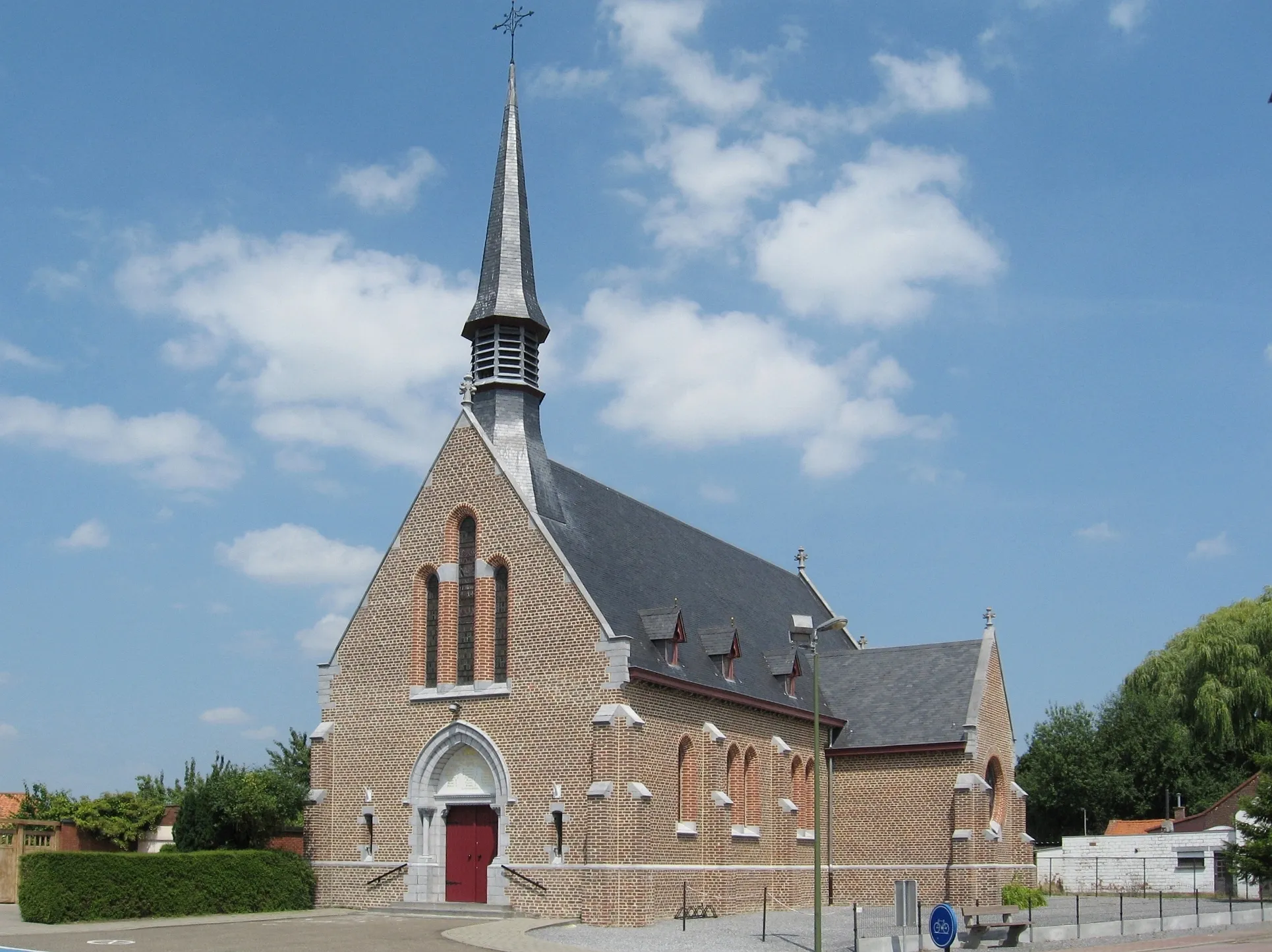 Photo showing: Church of Our Lady in Grazen, Geetbets, Flemish Brabant, Belgium
