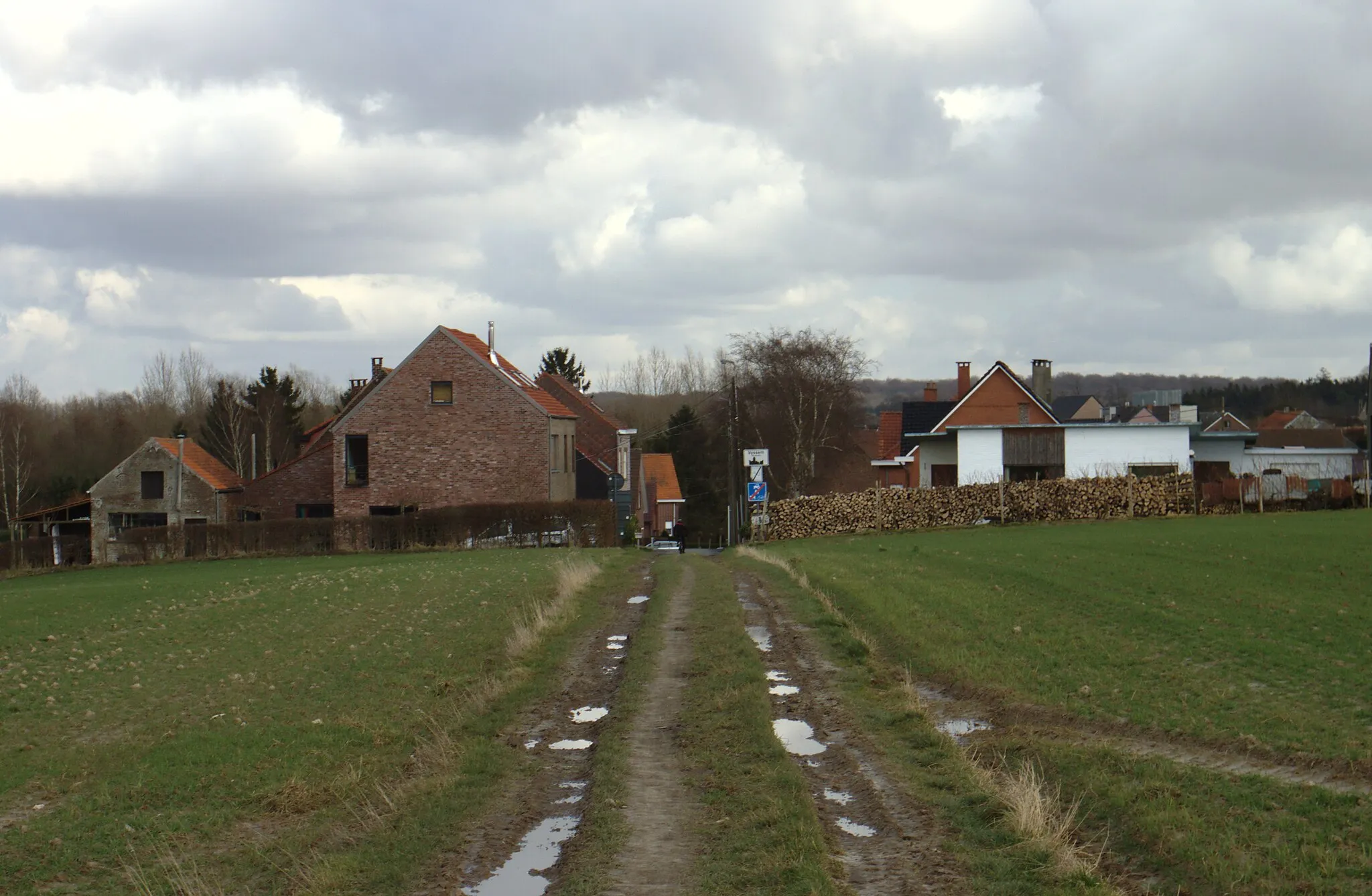 Photo showing: Vossem, part of the town of Tervuren east from Brussels, Belgium