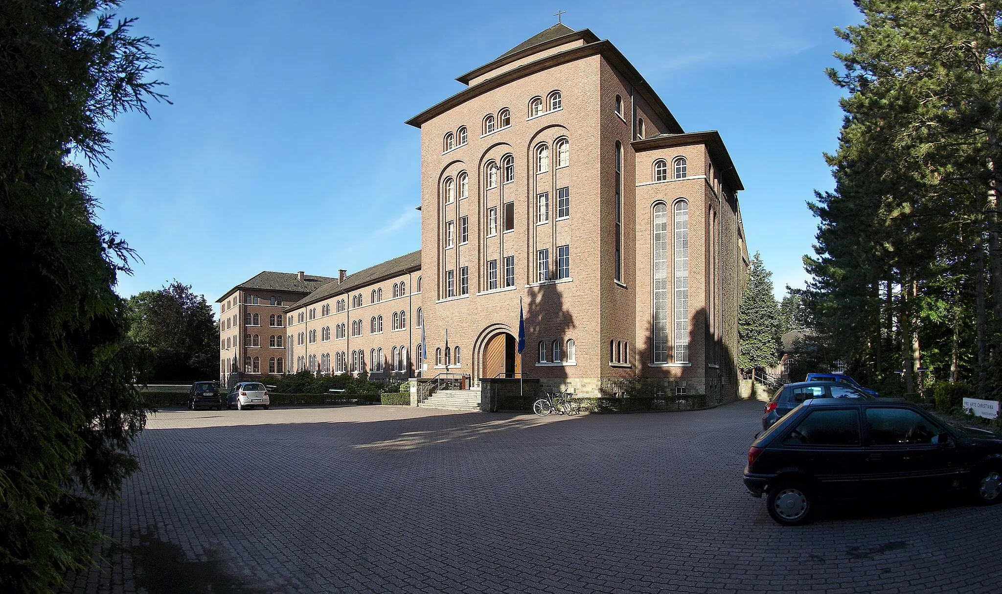 Photo showing: Monastery and center "La Foresta" in Vaalbeek, Belgium