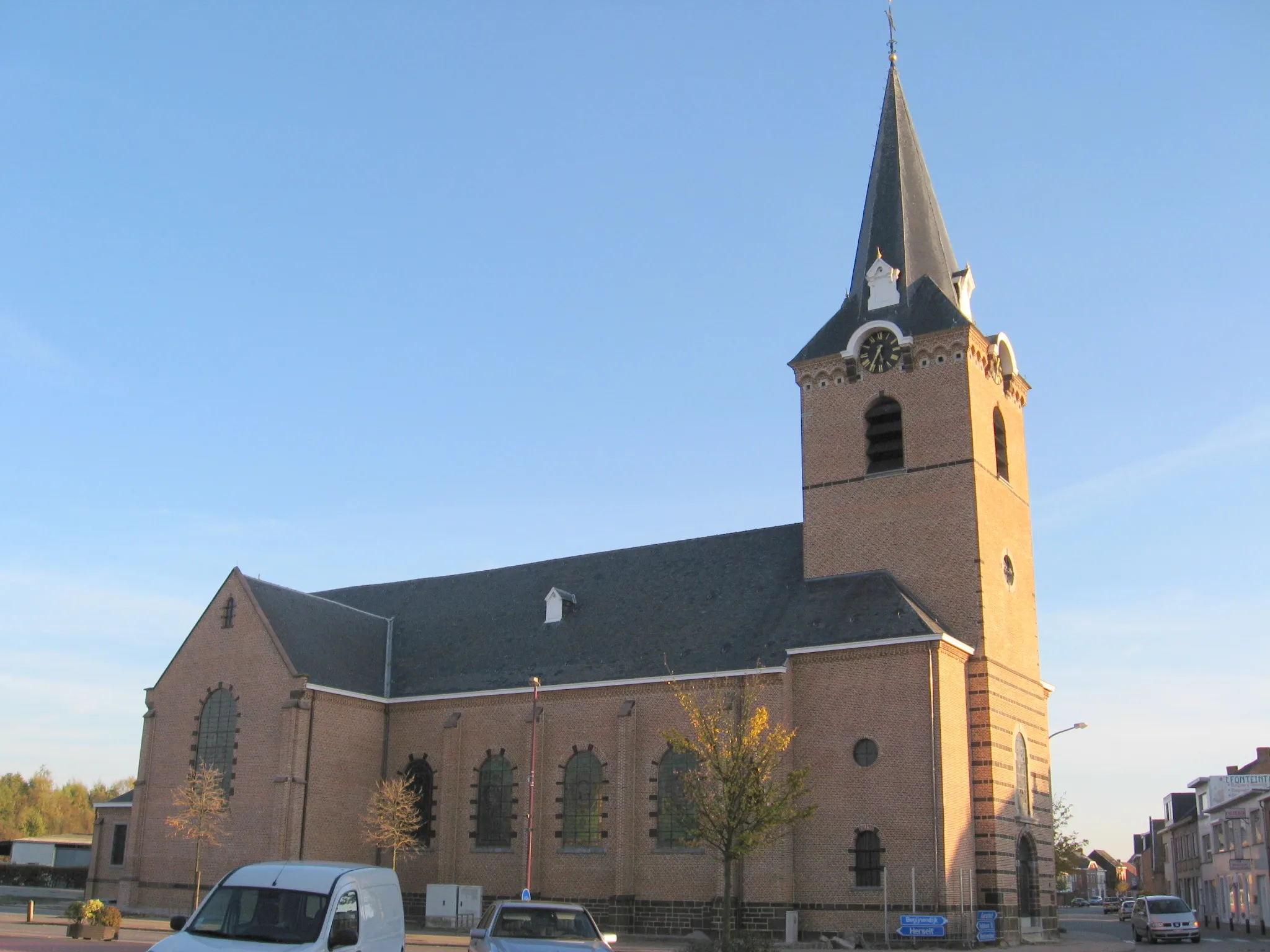 Photo showing: Church of Saint Hubert in Ramsel, Herselt, Antwerp, Belgium